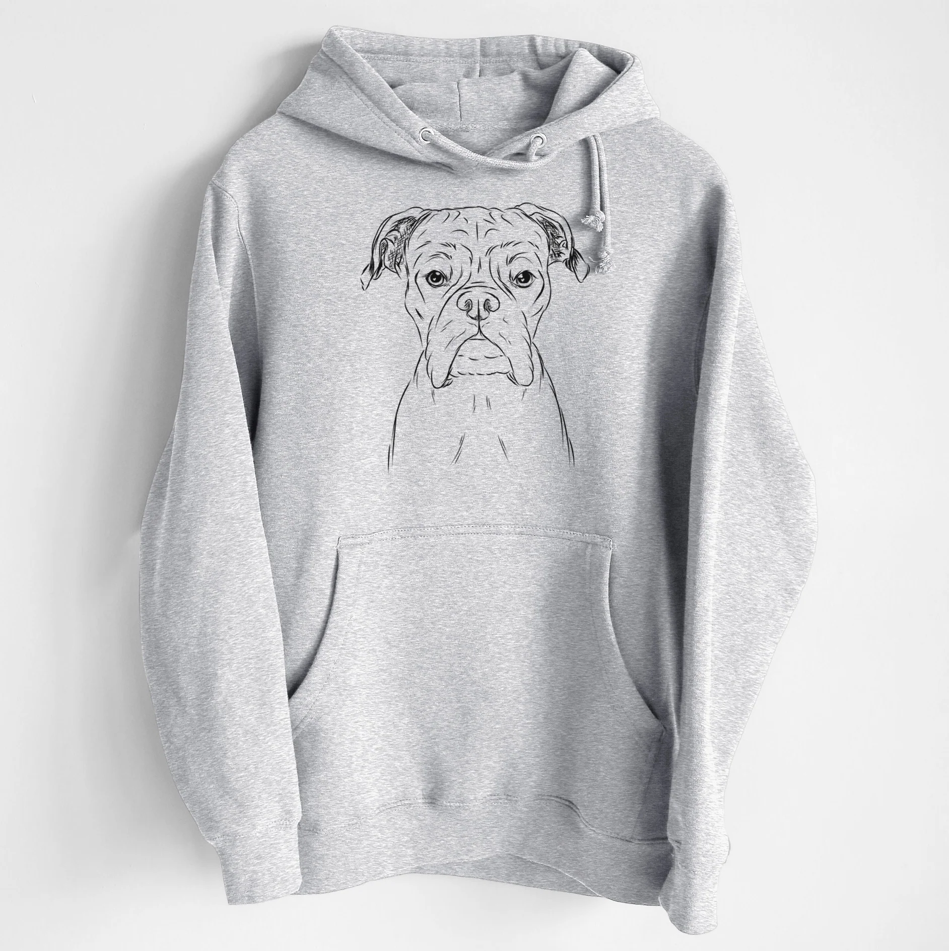 Axel the Boxer- Heavyweight Fleece Hoodie - Image 6