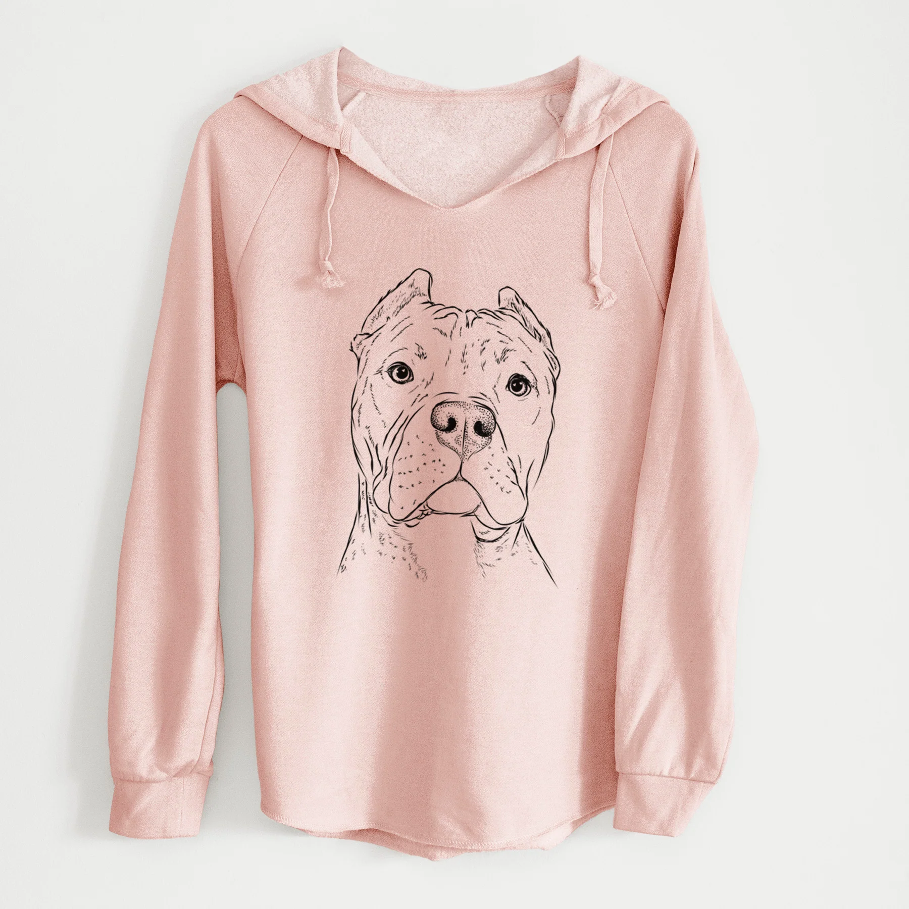 Bare Bam Bam the Pitbull - Cali Wave Hooded Sweatshirt - Image 4