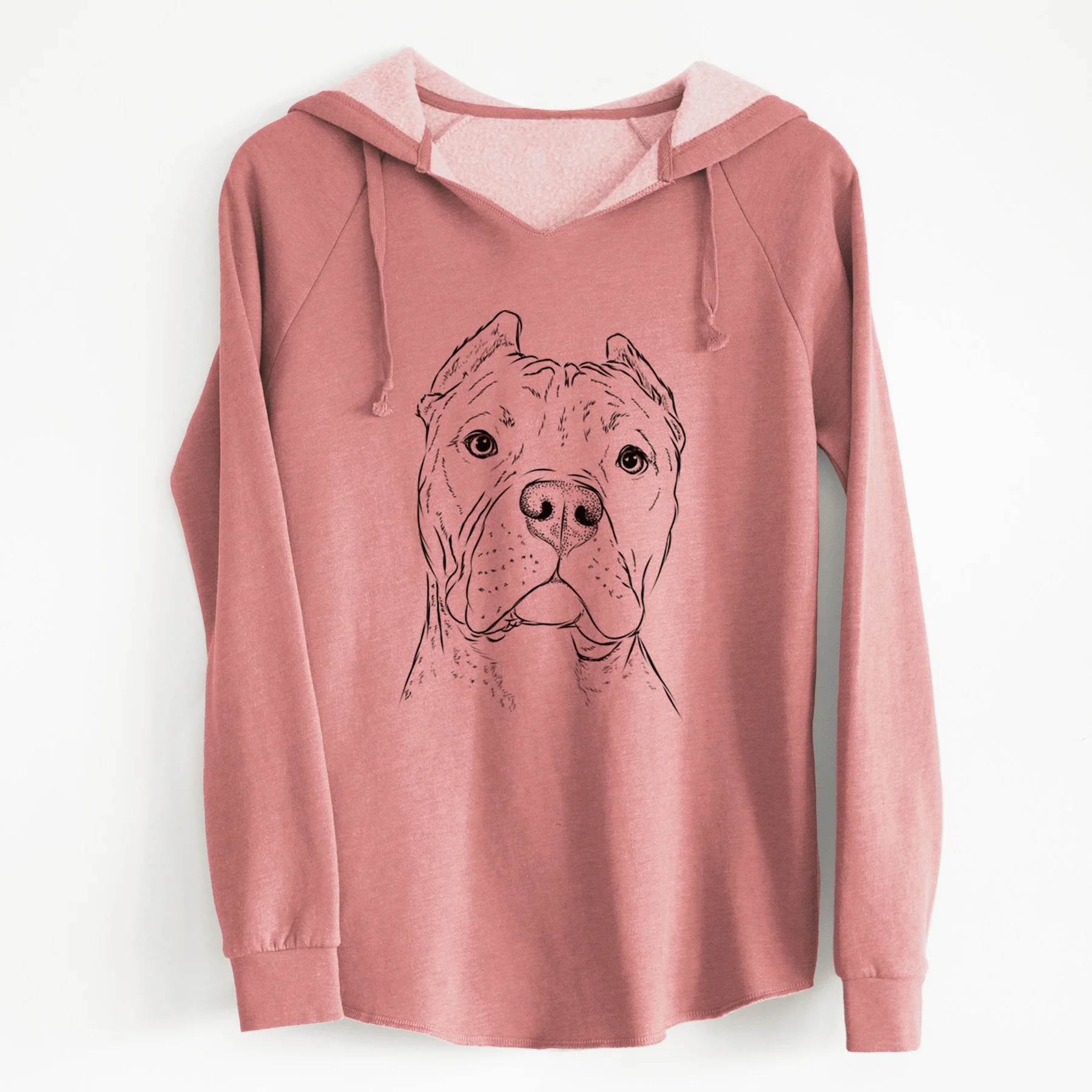 Bare Bam Bam the Pitbull - Cali Wave Hooded Sweatshirt - Image 5