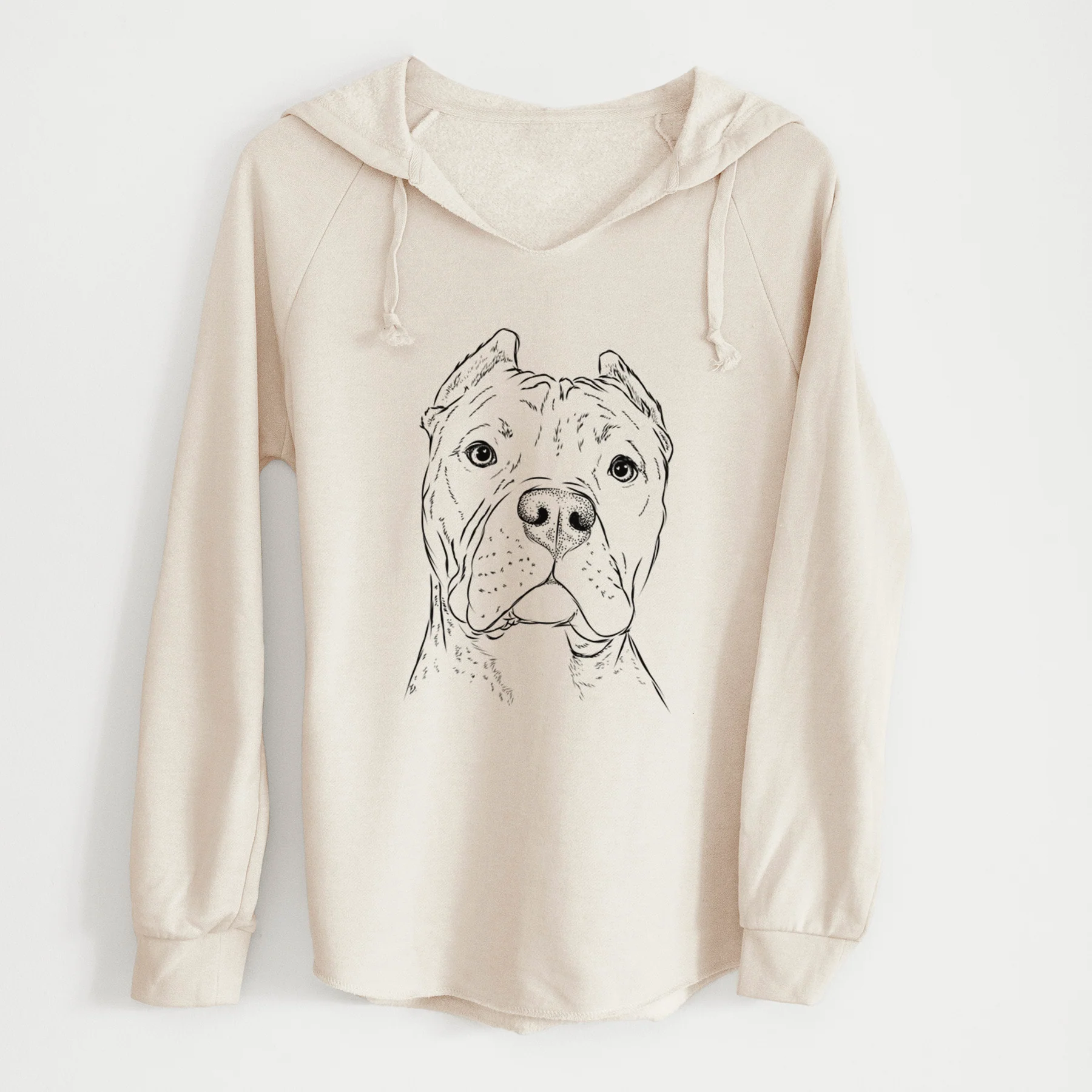 Bare Bam Bam the Pitbull - Cali Wave Hooded Sweatshirt - Image 7