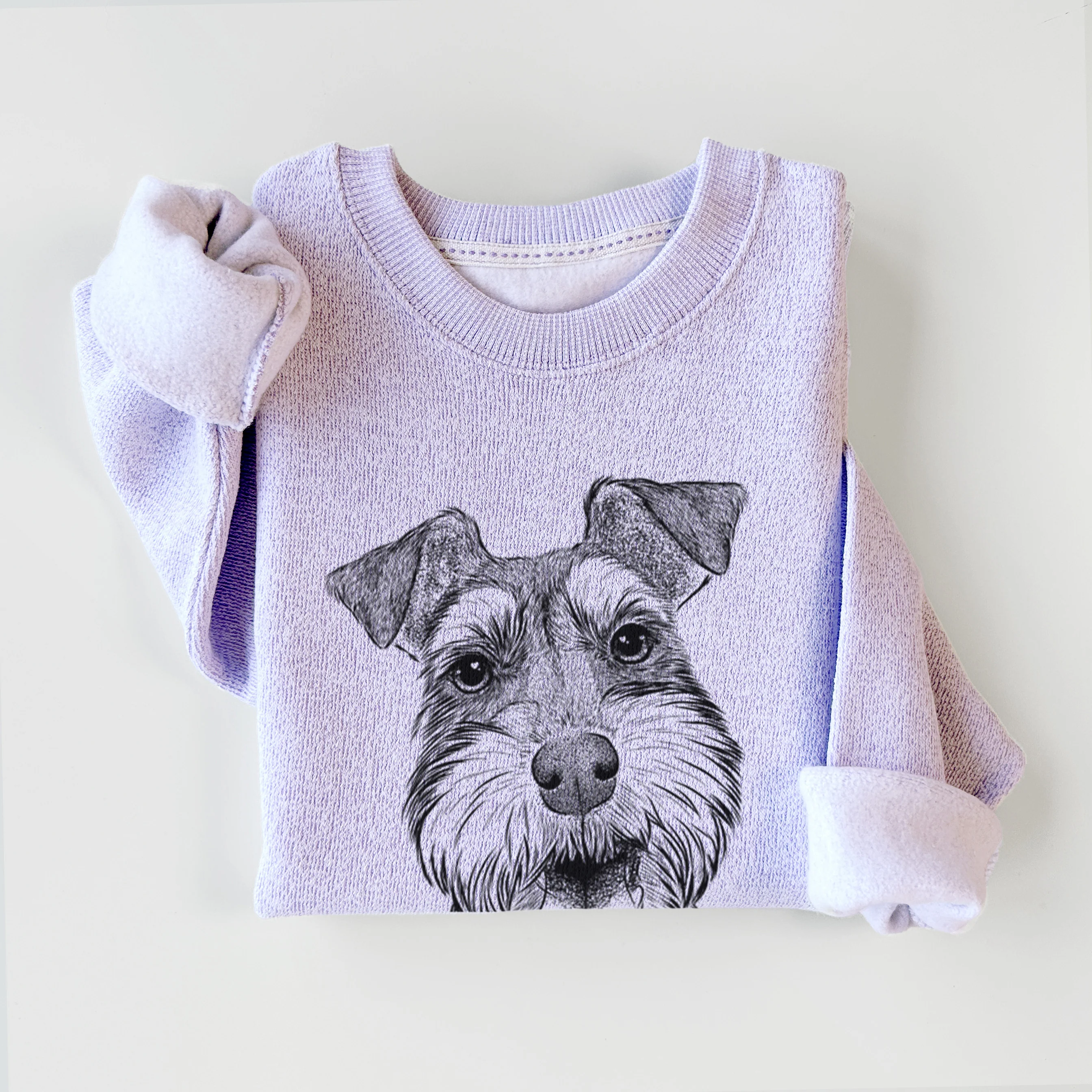 Bernadette the Mini Schnauzer - Knit Sweatshirt - Image 7