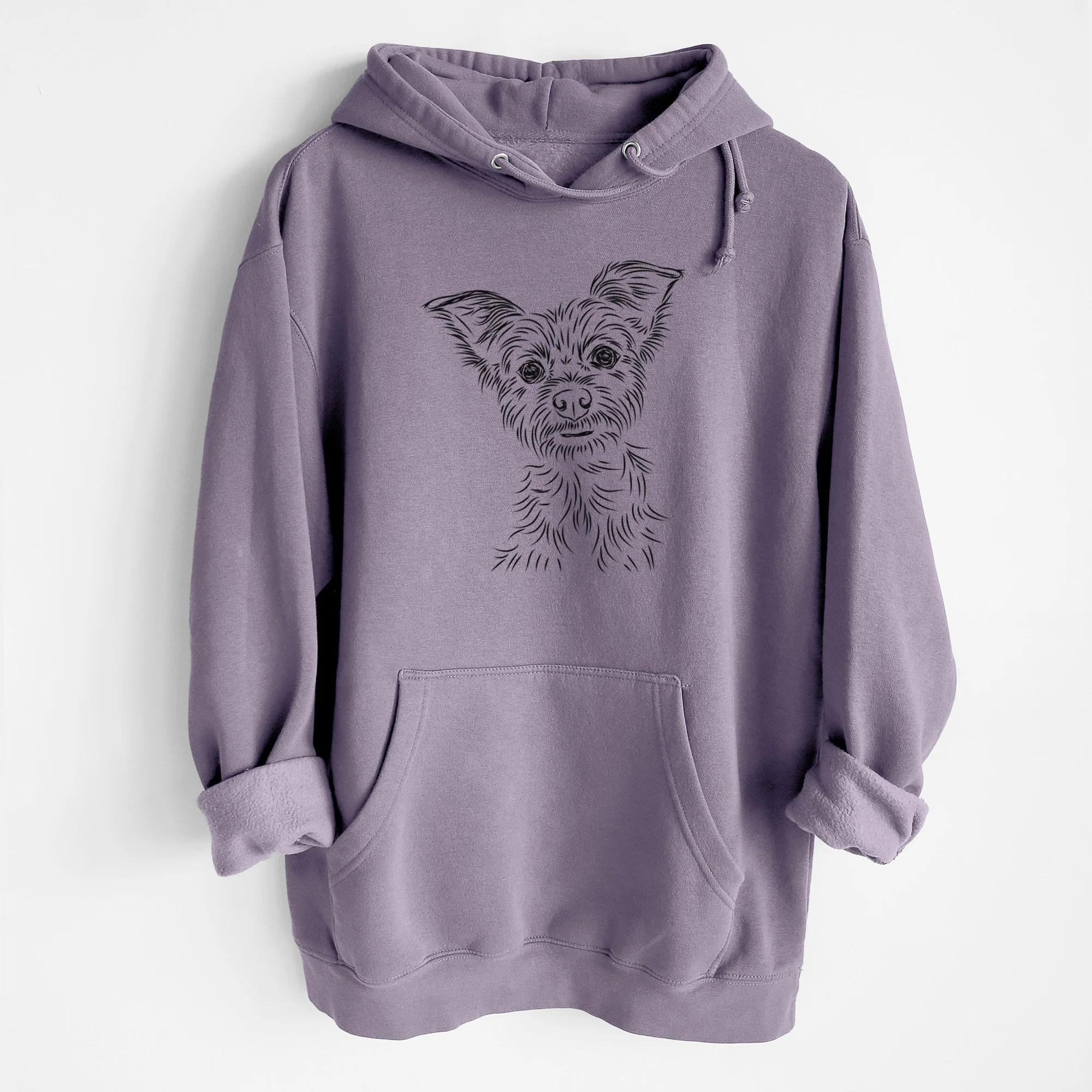 Bingo the Yorkshire Terrier- Heavyweight Fleece Hoodie - Image 8