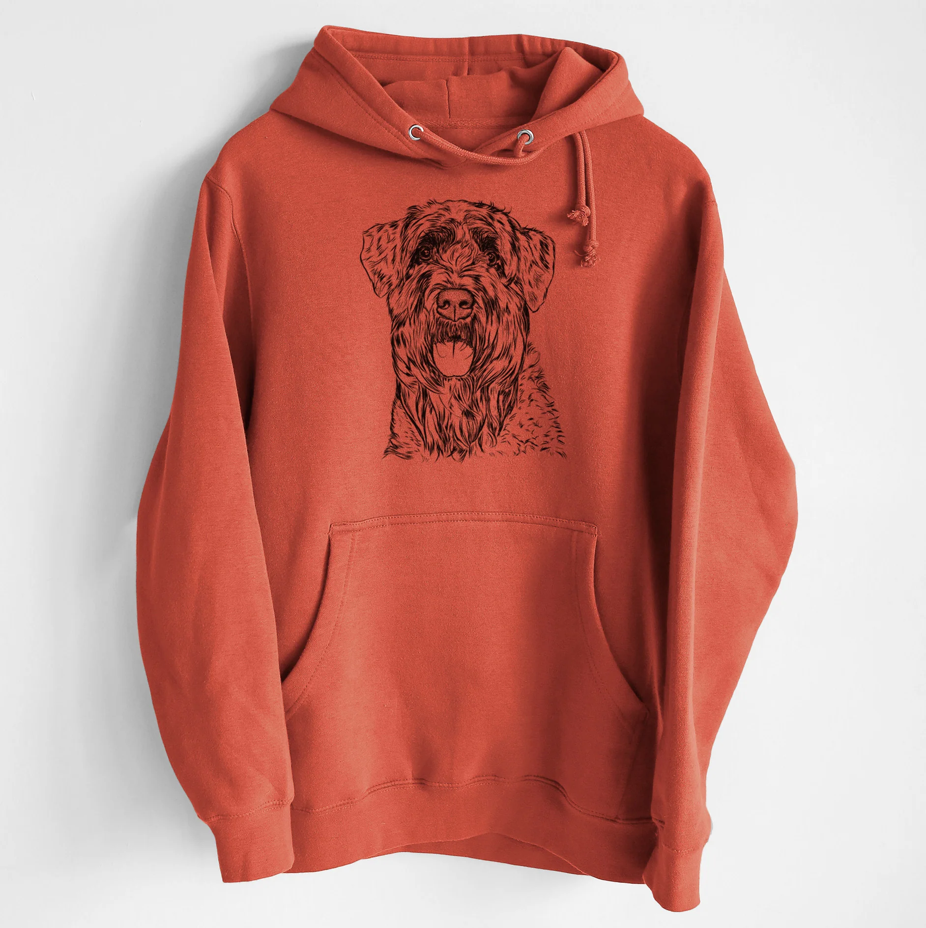 Bonnie the Bouvier Des Flandres- Heavyweight Fleece Hoodie