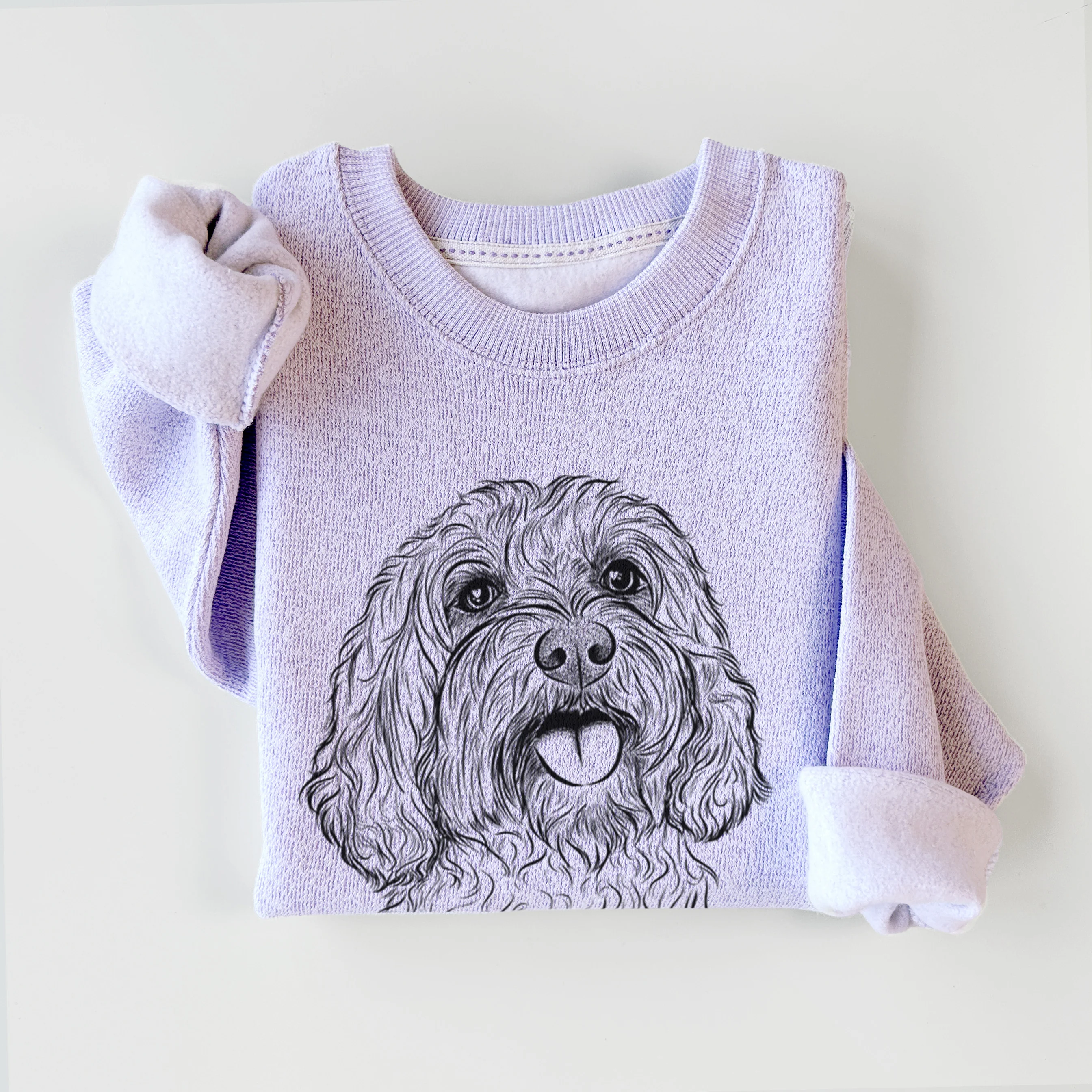 Cali the Cavapoo - Knit Sweatshirt - Image 7
