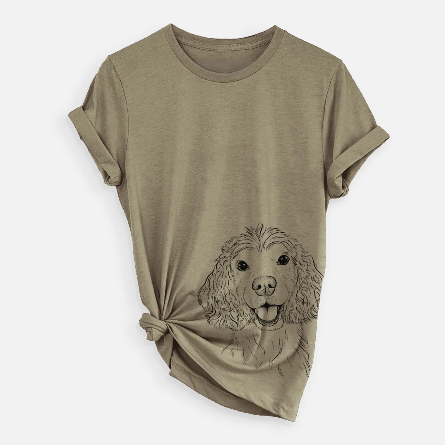 Bare Cricket the American Cocker Spaniel - Unisex Crewneck - Image 10