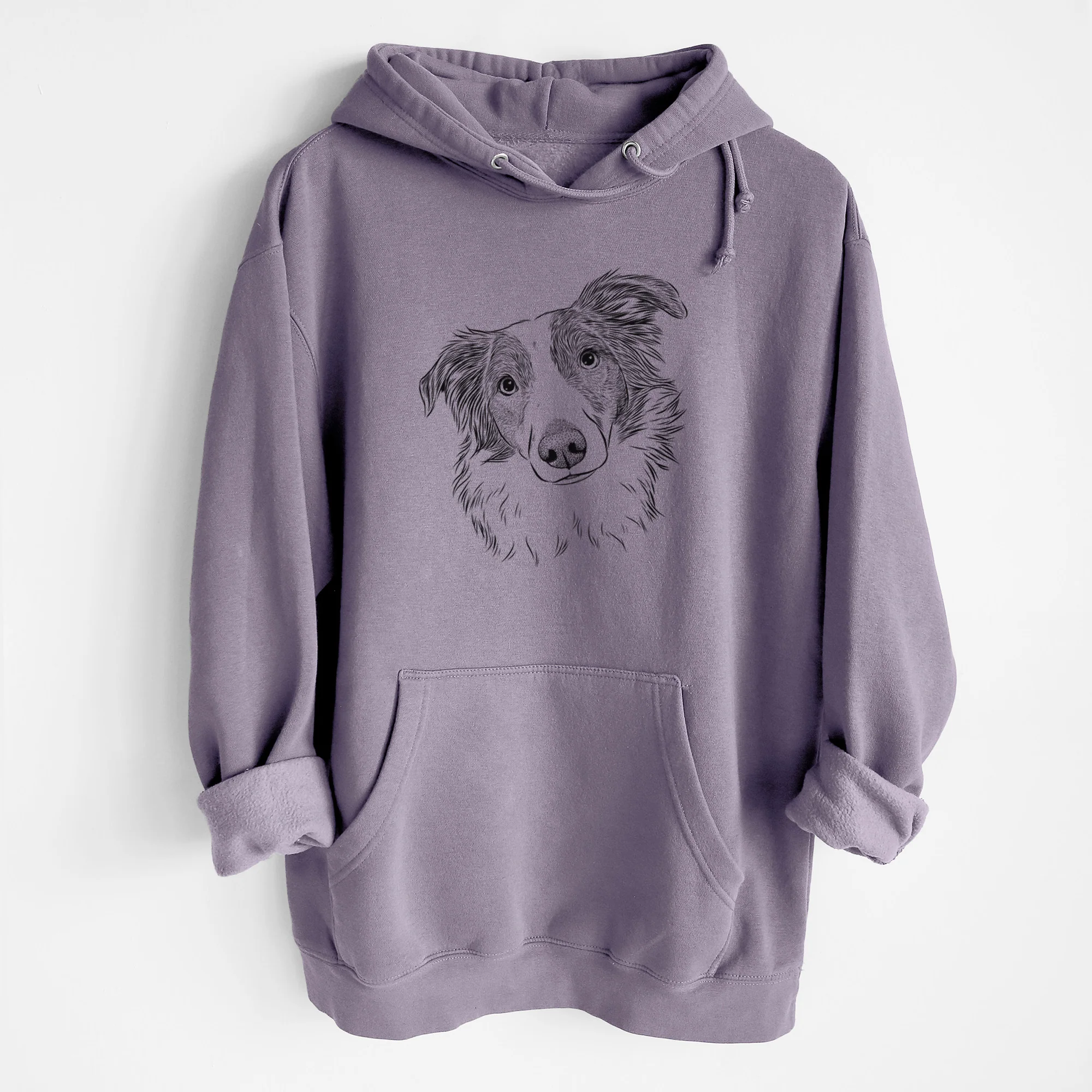 Cyclone the Australian Shepherd- Heavyweight Fleece Hoodie - Image 8
