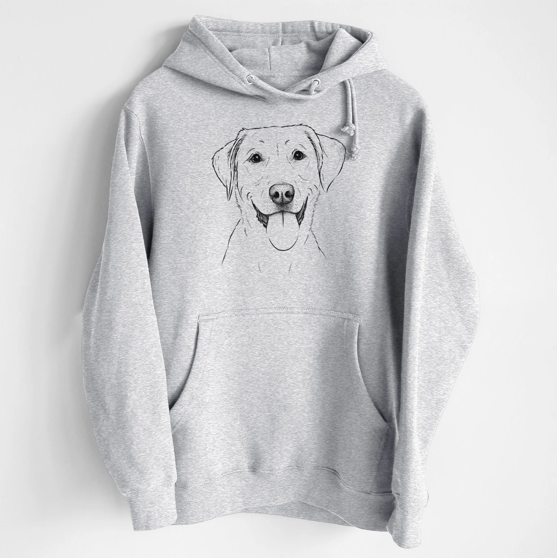 Daisy the Labrador Retriever- Heavyweight Fleece Hoodie - Image 6