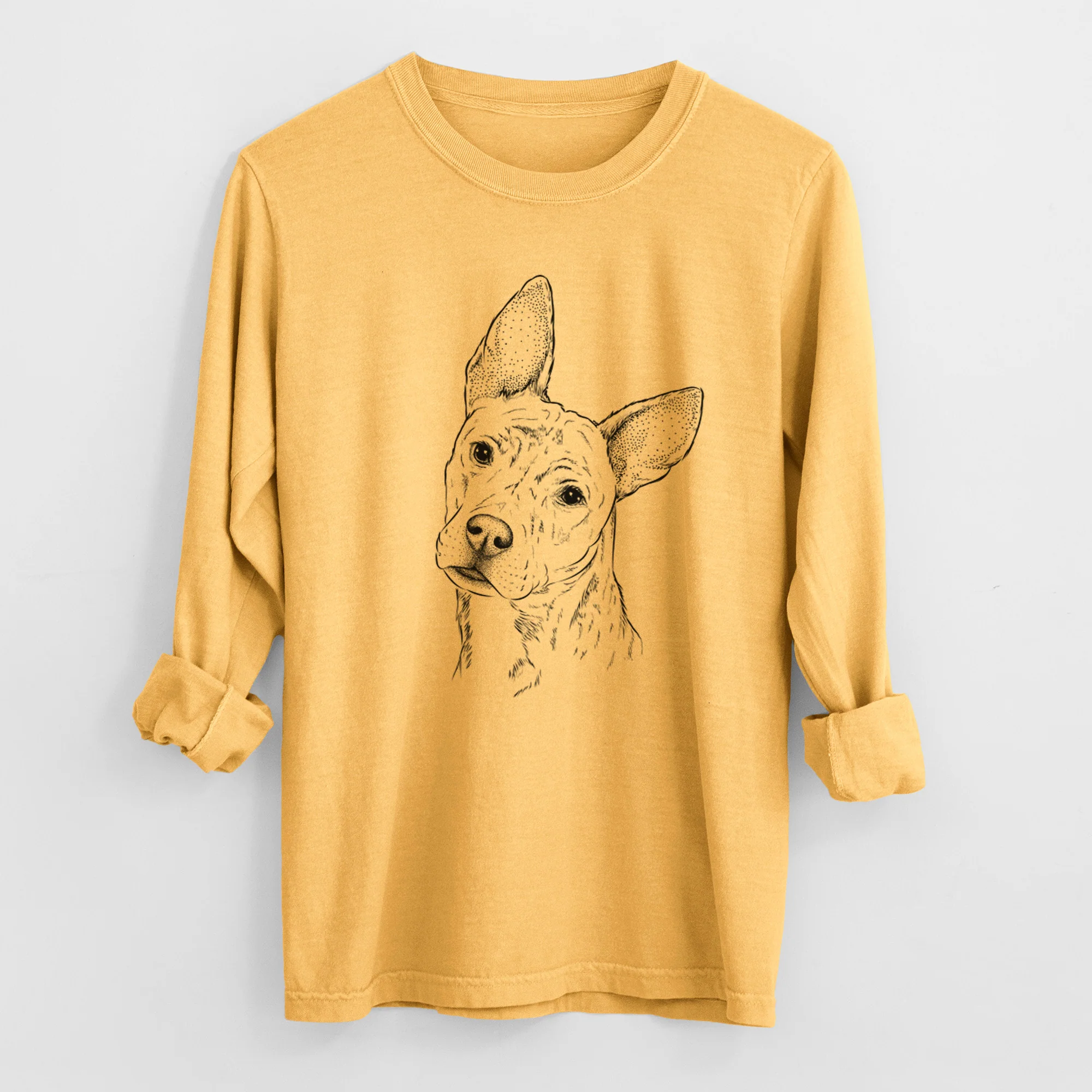 Bare Diesel the Mixed Breed - Heavyweight 100% Cotton Long Sleeve - Image 2