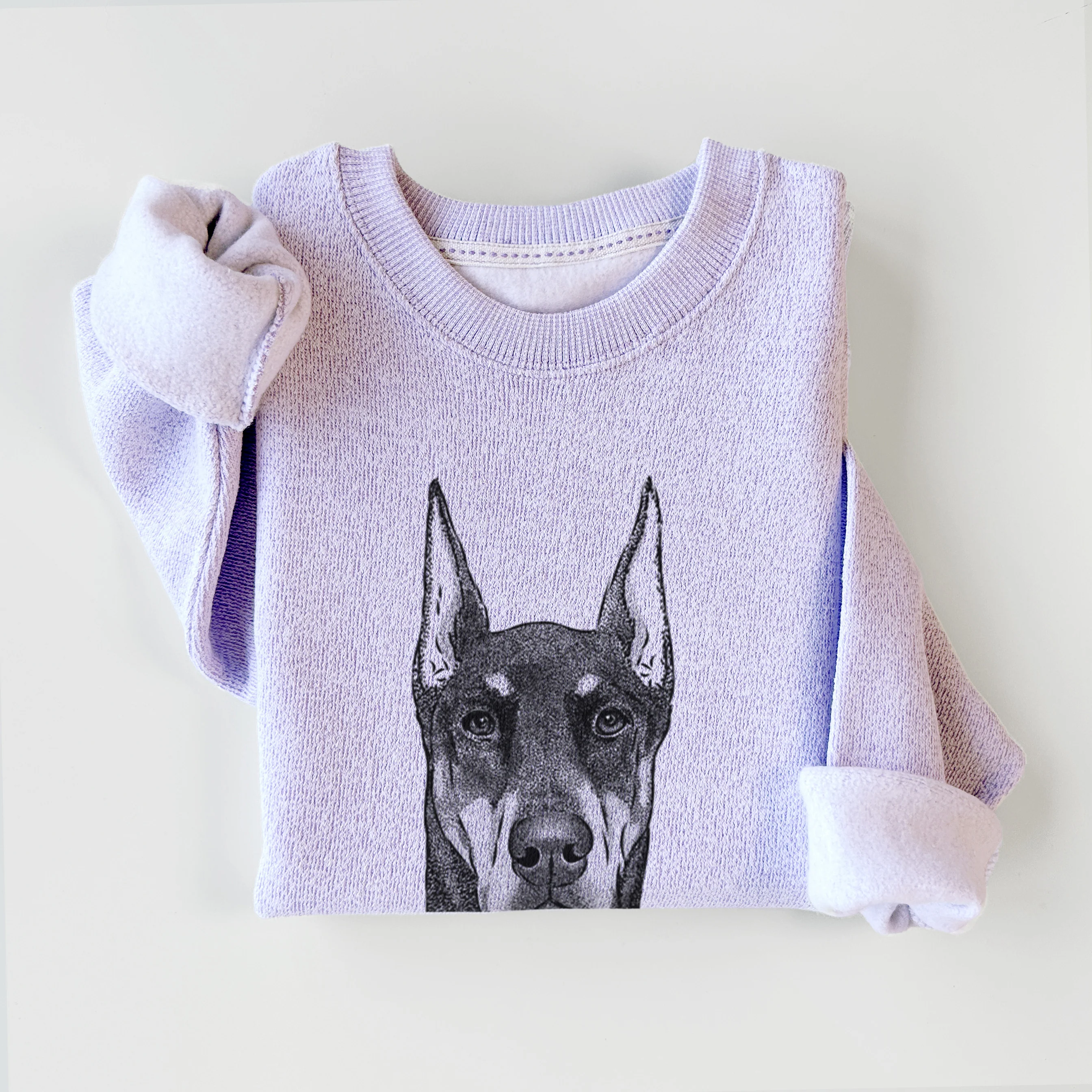 Drake the Doberman Pinscher - Knit Sweatshirt - Image 7