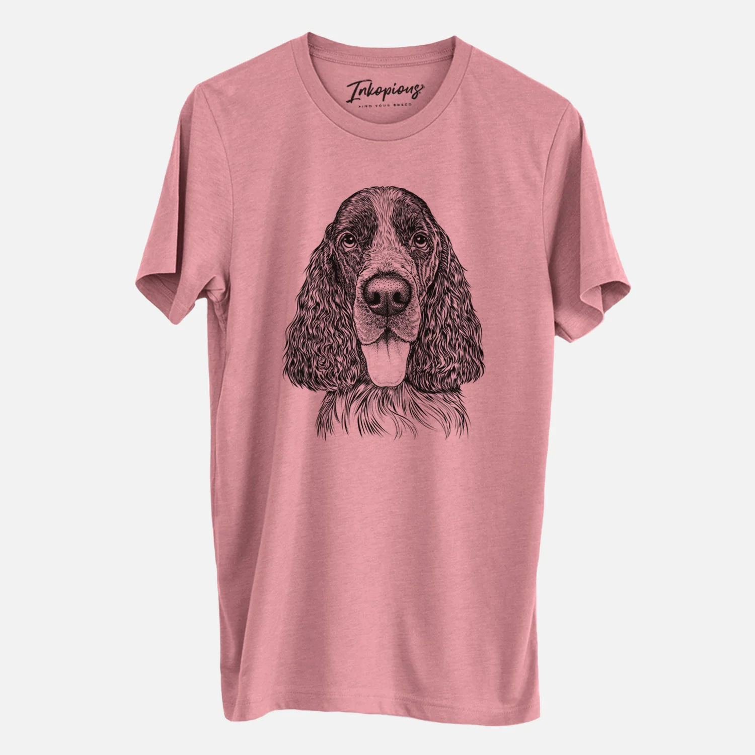 Bare Duke the English Springer Spaniel - Unisex Crewneck - Image 6