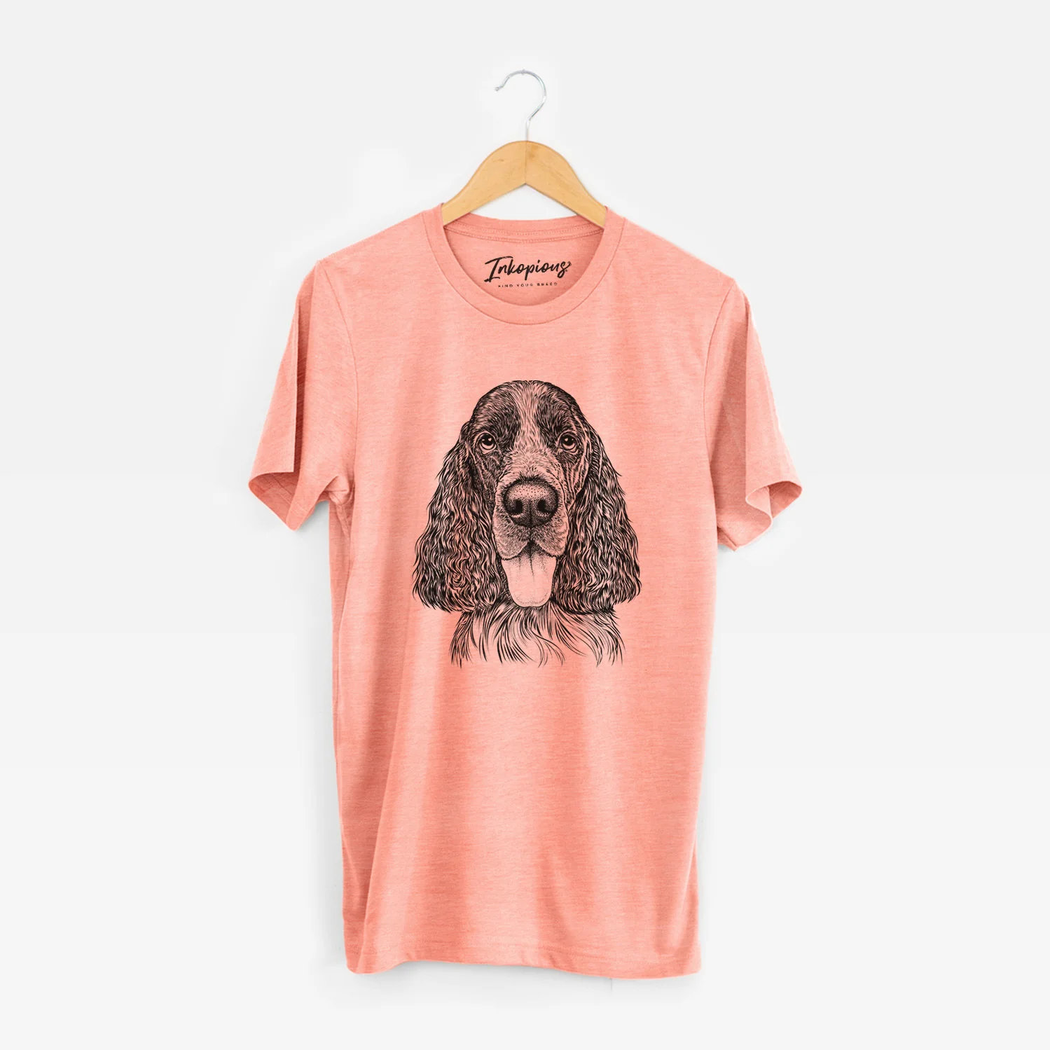 Bare Duke the English Springer Spaniel - Unisex Crewneck - Image 7