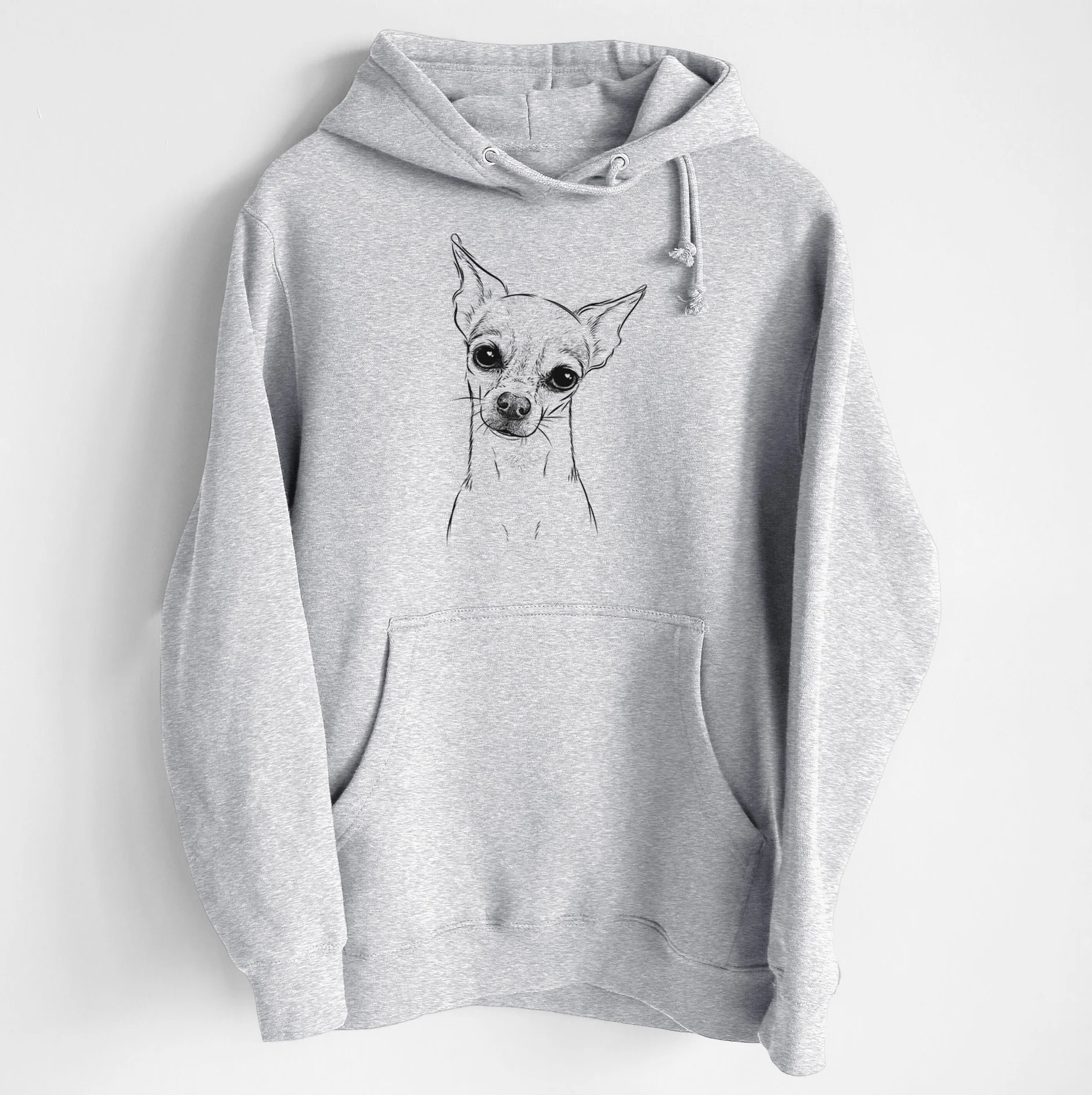 Emee the Chihuahua- Heavyweight Fleece Hoodie - Image 6