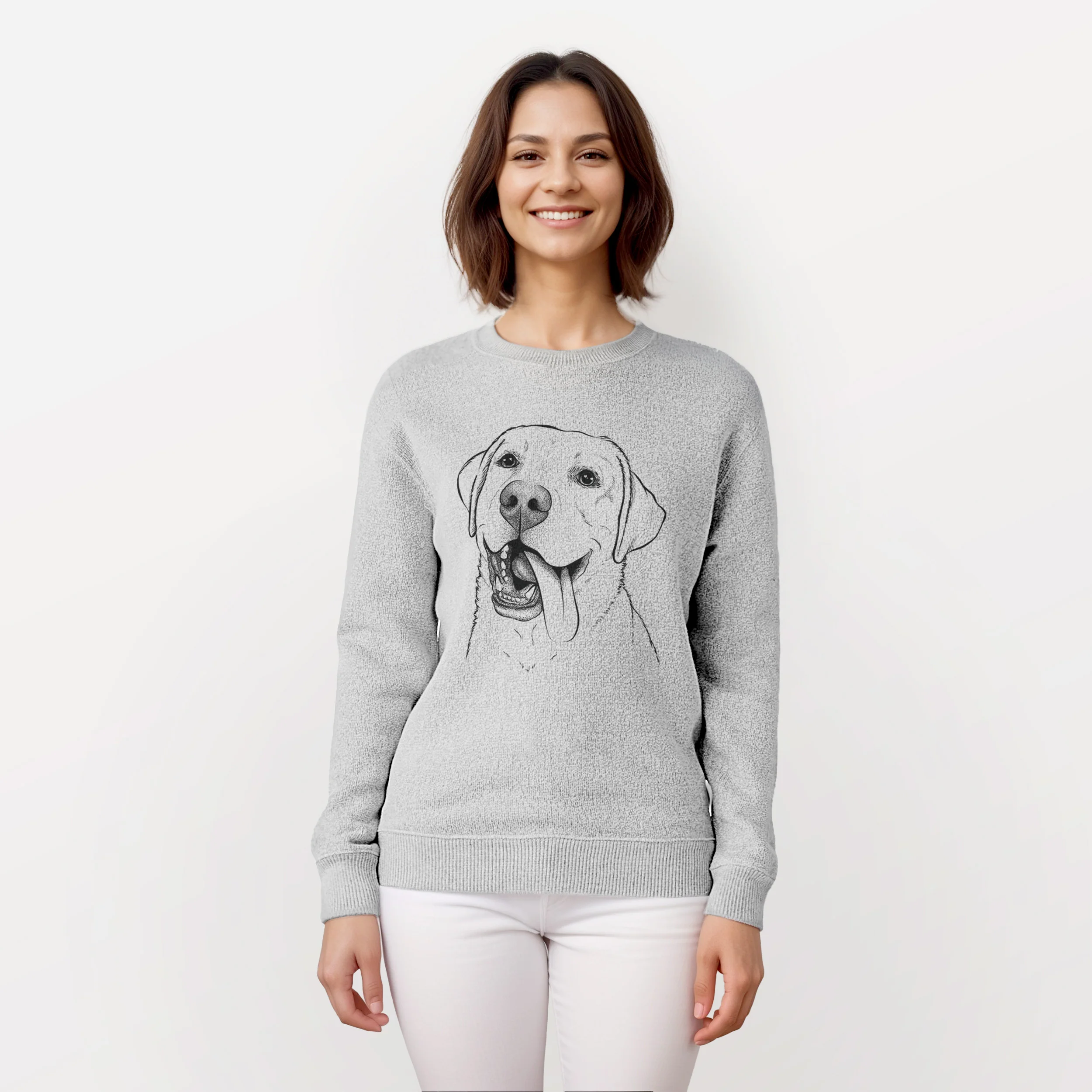 Finn the Labrador Retriever - Knit Sweatshirt - Image 2