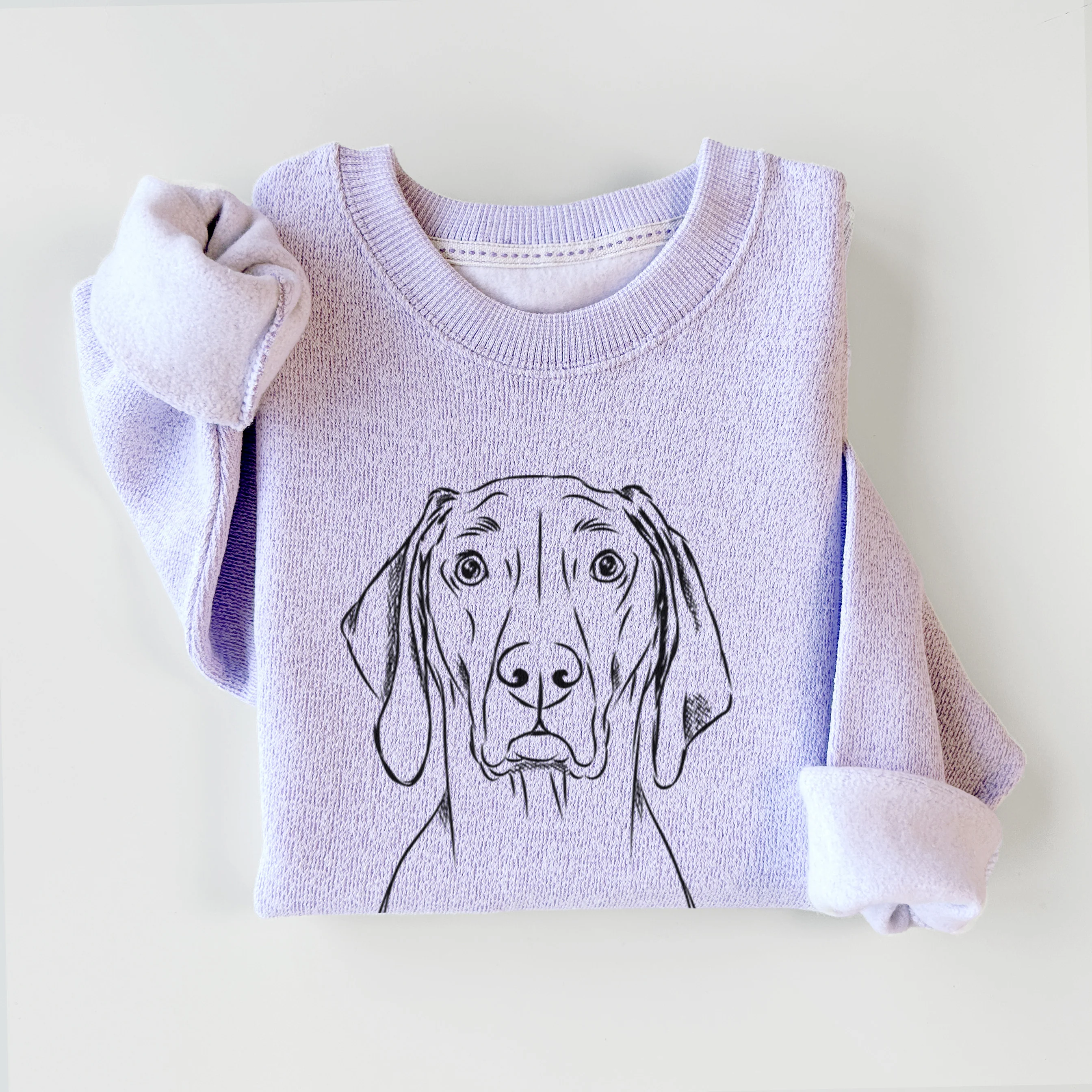 Flint the Weimaraner - Knit Sweatshirt - Image 7