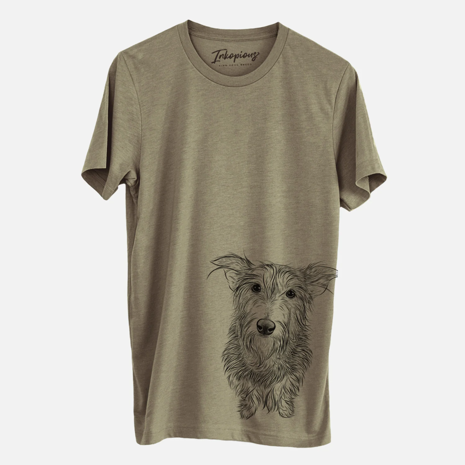 Bare Frida Doggo the Rescue Terrier Mix - Unisex Crewneck - Image 11