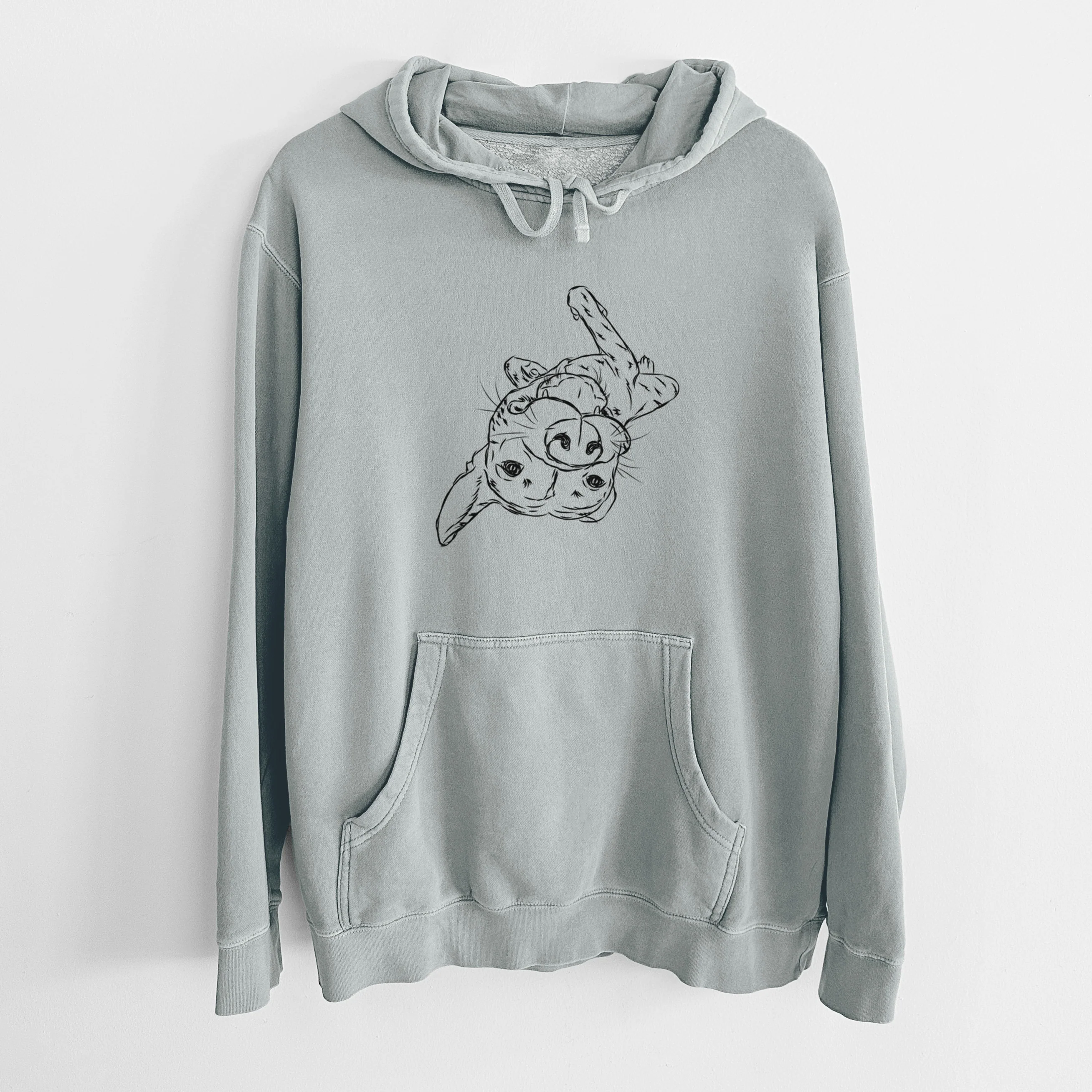 Bare Goose the Mixed Breed - Unisex Pigment Dyed Hoodie - Image 8