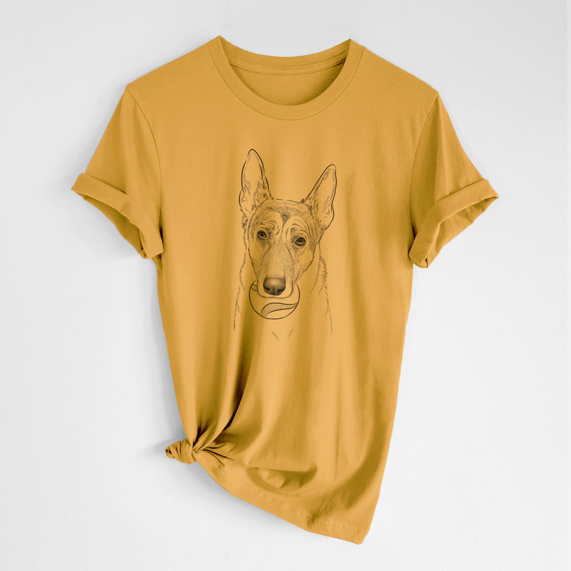 Bare Greta the German Shepherd - Unisex Crewneck - Image 9