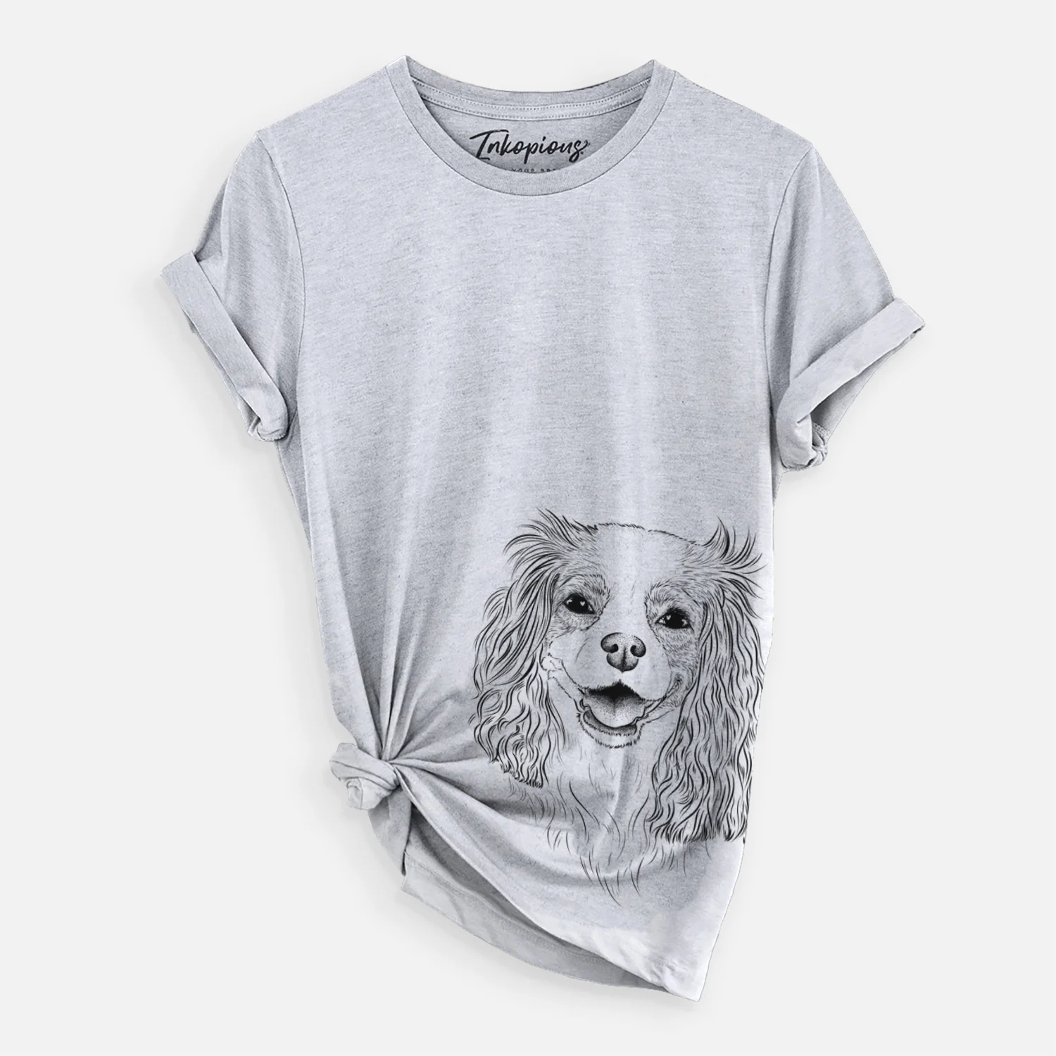 Bare Halley Comet the Cavalier King Charles Spaniel - Unisex Crewneck - Image 10