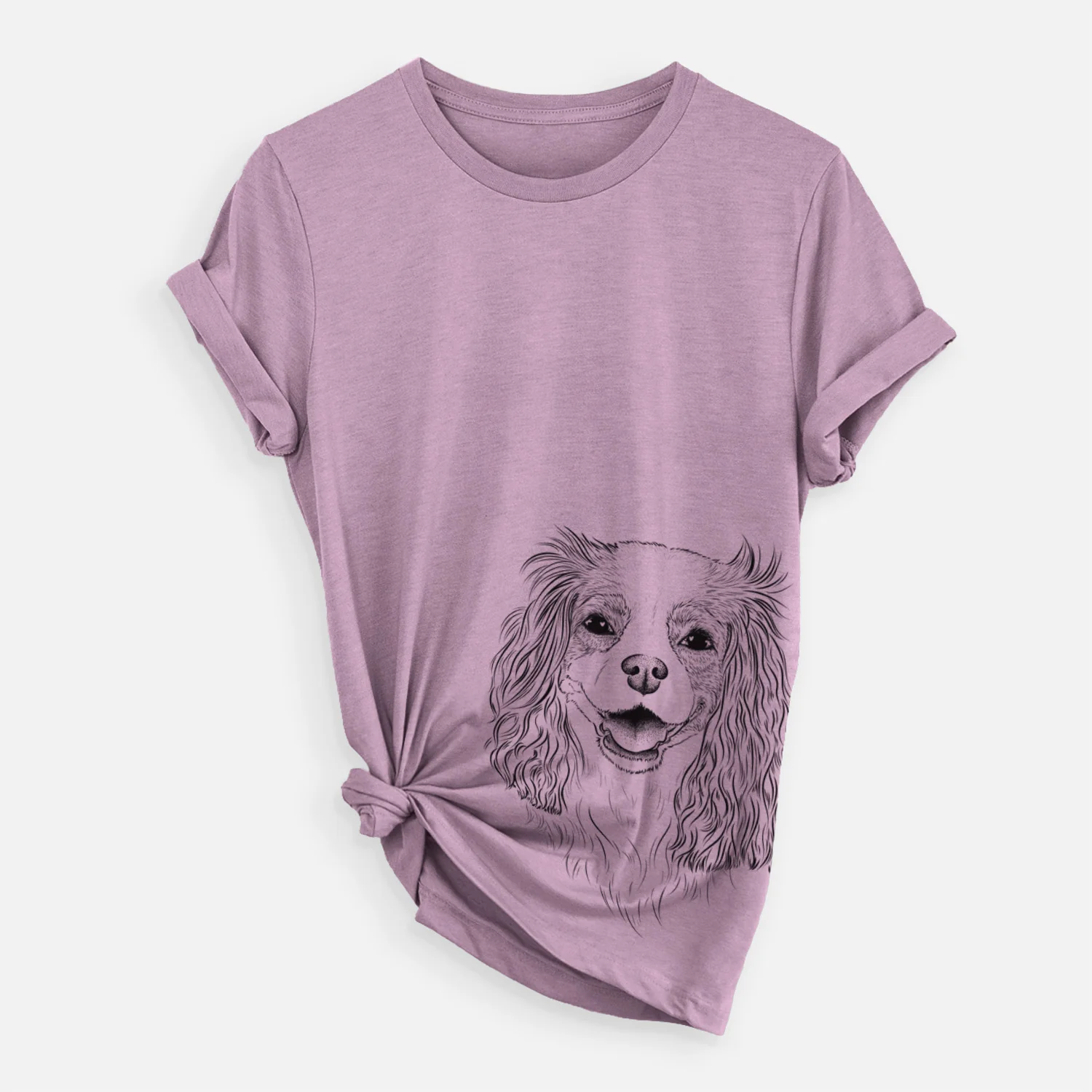 Bare Halley Comet the Cavalier King Charles Spaniel - Unisex Crewneck - Image 15