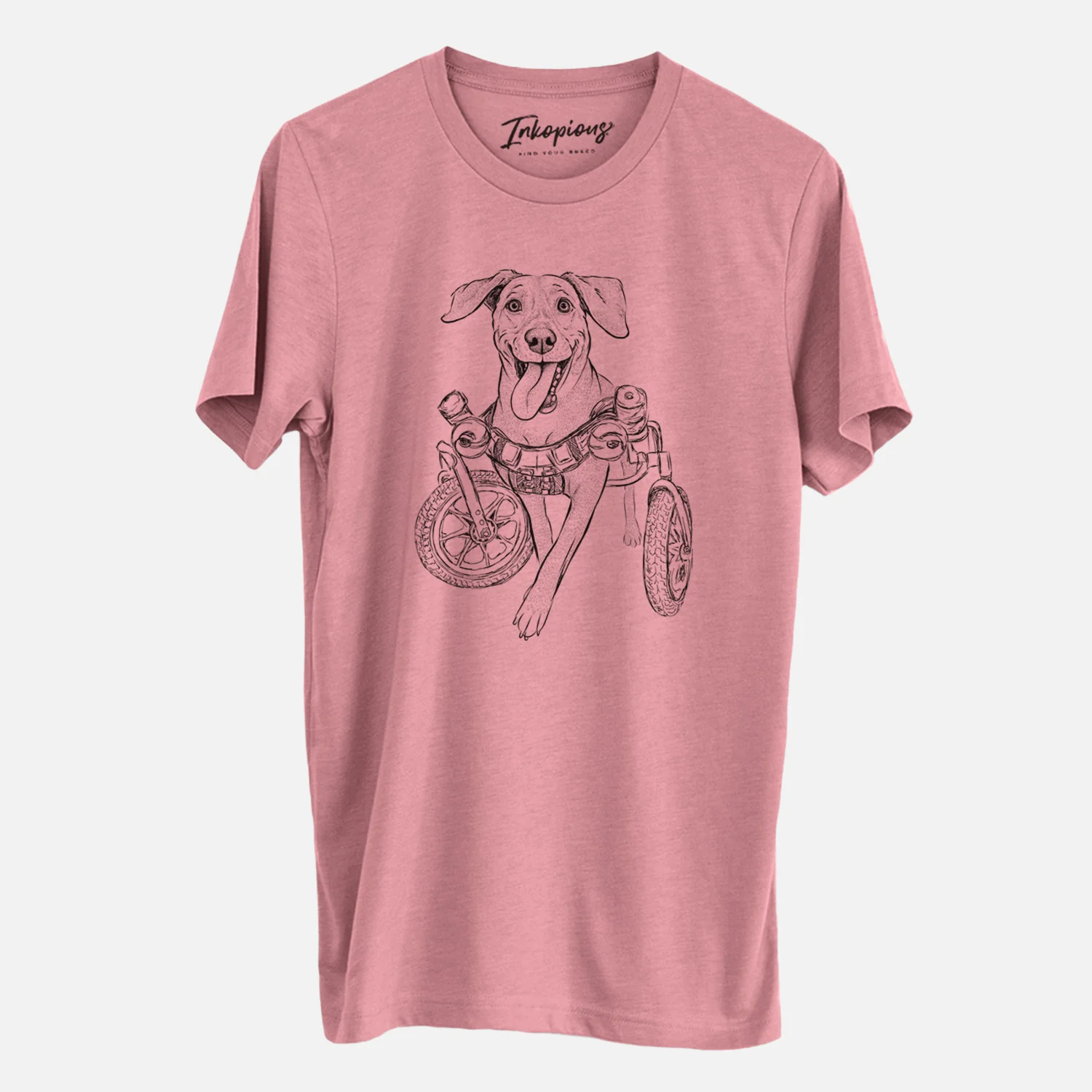 Bare Hannah the Pitbull Mix - Unisex Crewneck - Image 6