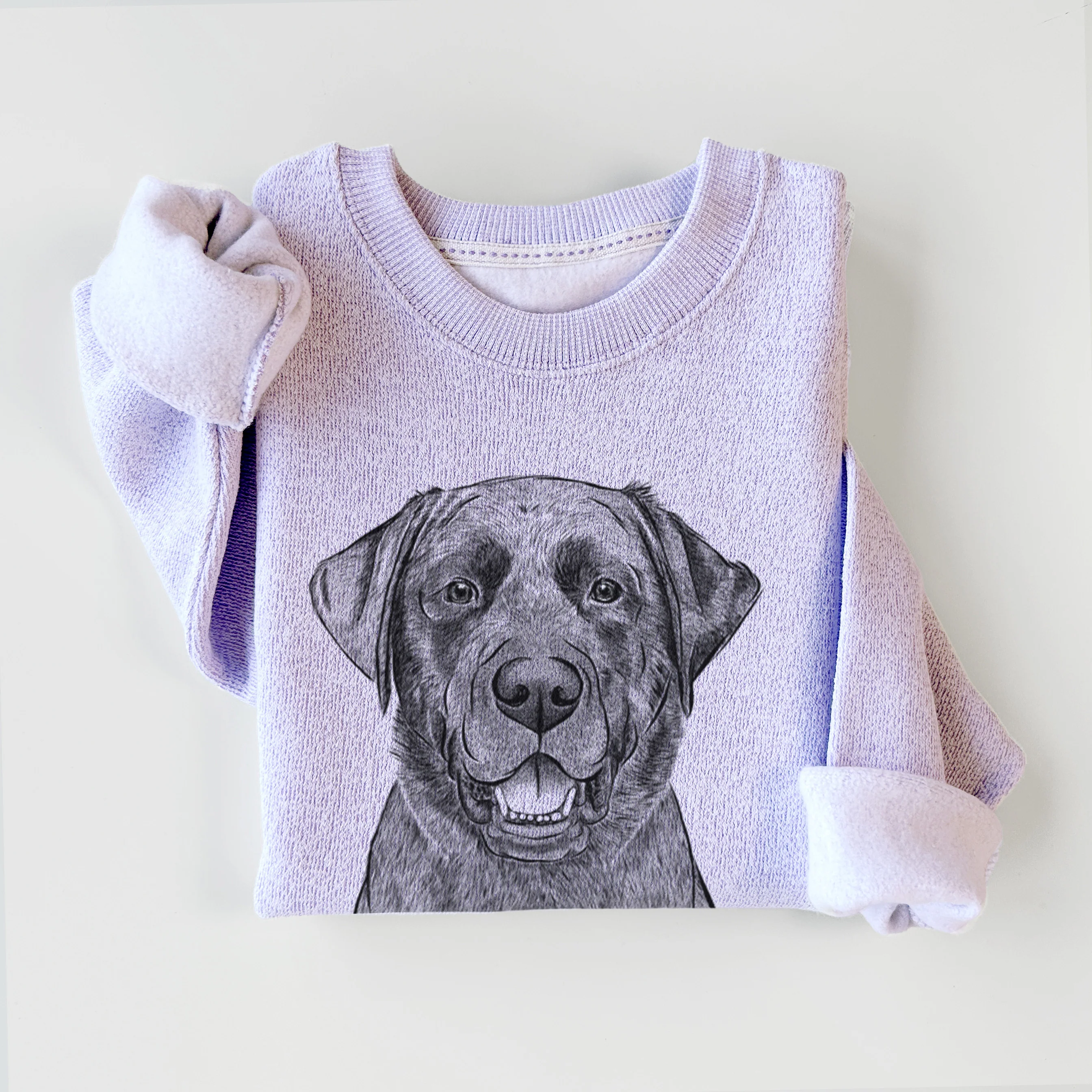 Heath the Black Lab - Knit Sweatshirt - Image 7