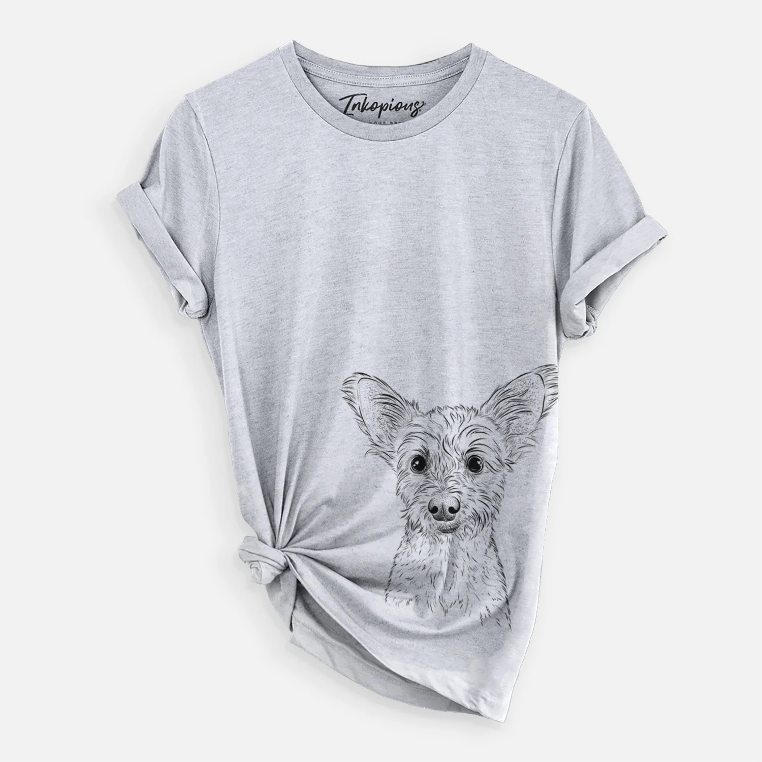 Bare Heidi the Schnauzer Mix - Unisex Crewneck - Image 10