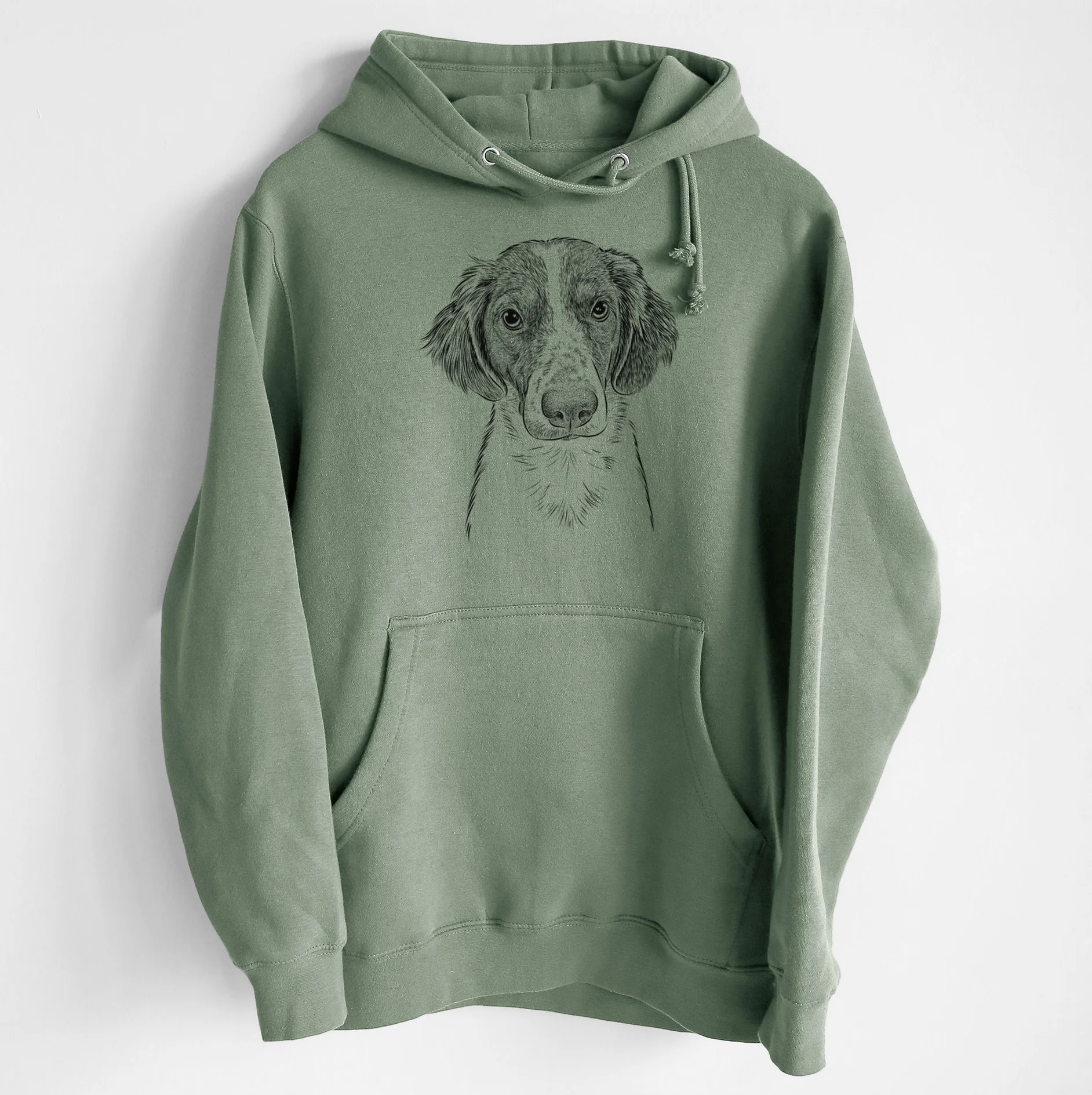 Holly the Brittany Spaniel- Heavyweight Fleece Hoodie - Image 7