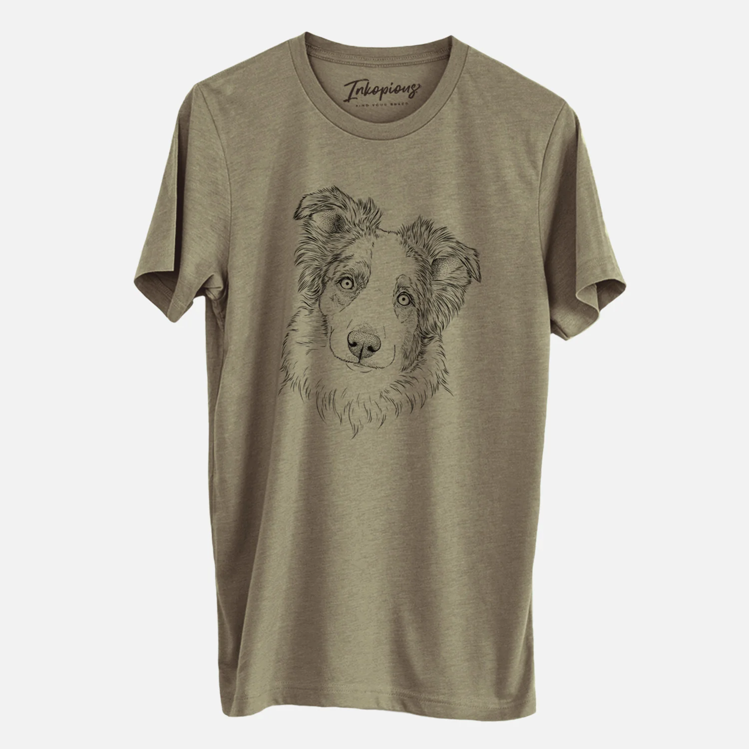 Bare HoneyBee the Miniature Australian Shepherd - Unisex Crewneck - Image 3