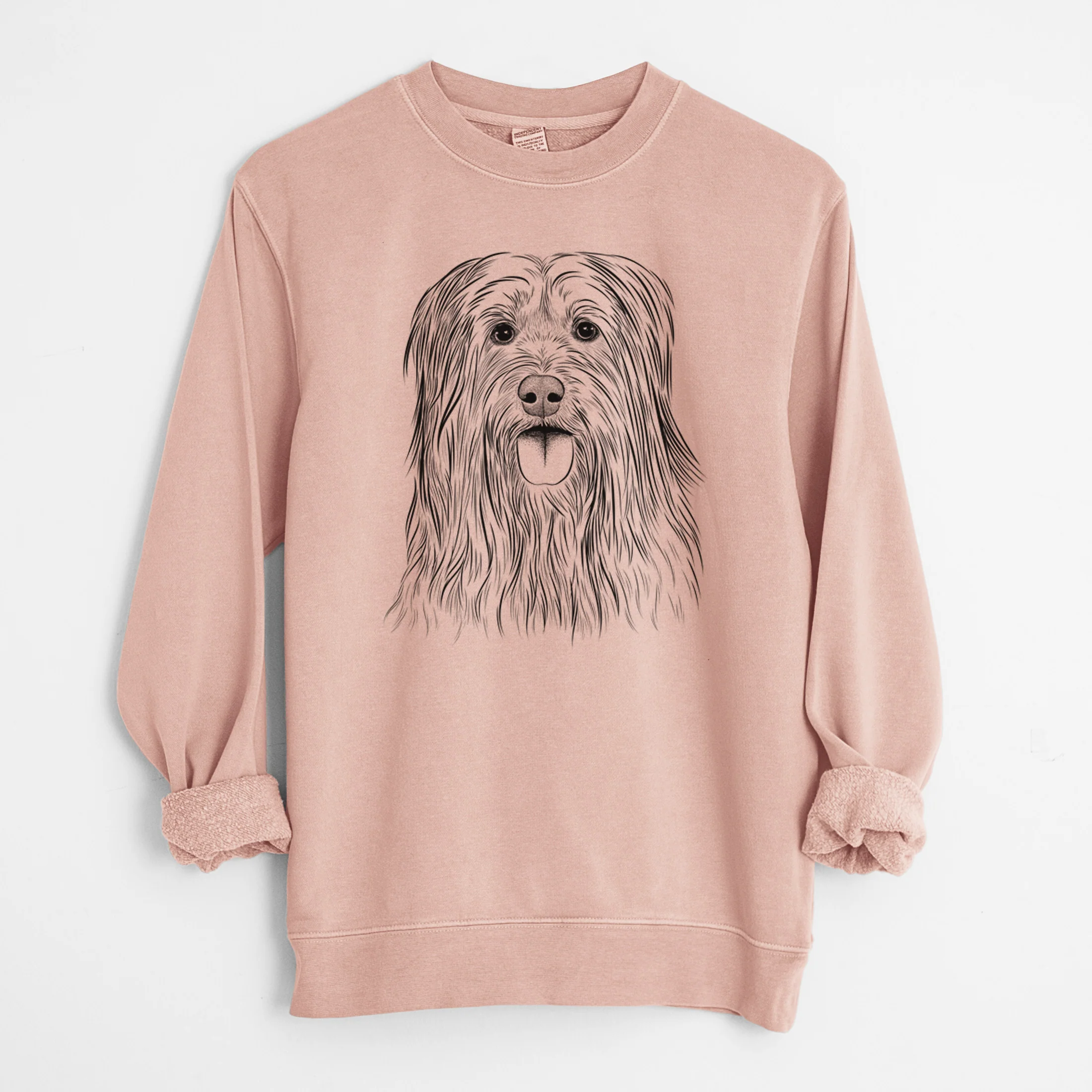 Bare Indy the Korean Sapsali - Unisex Pigment Dyed Crew Sweatshirt - Image 6