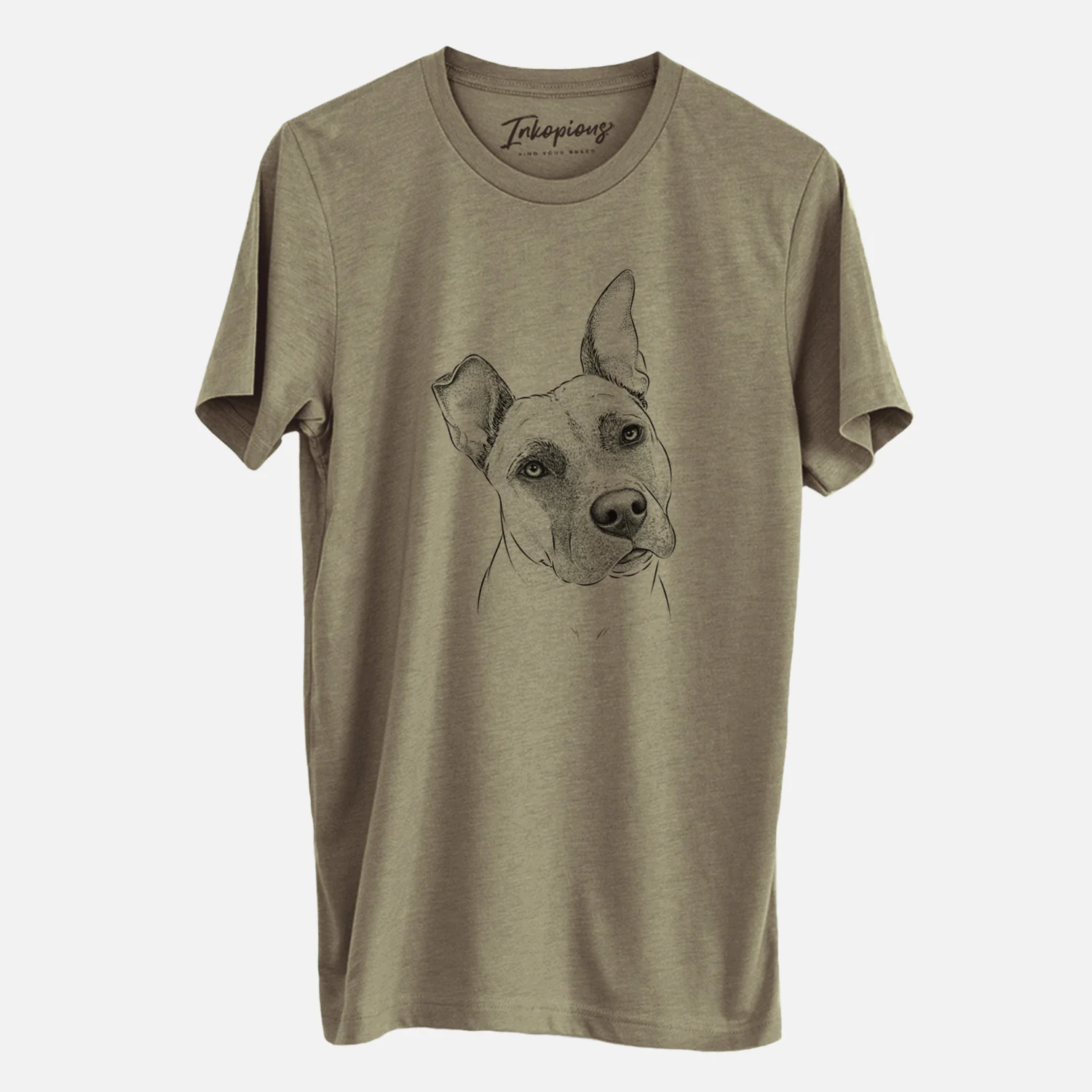 Bare Ivy the Pitbull Mix - Unisex Crewneck - Image 3
