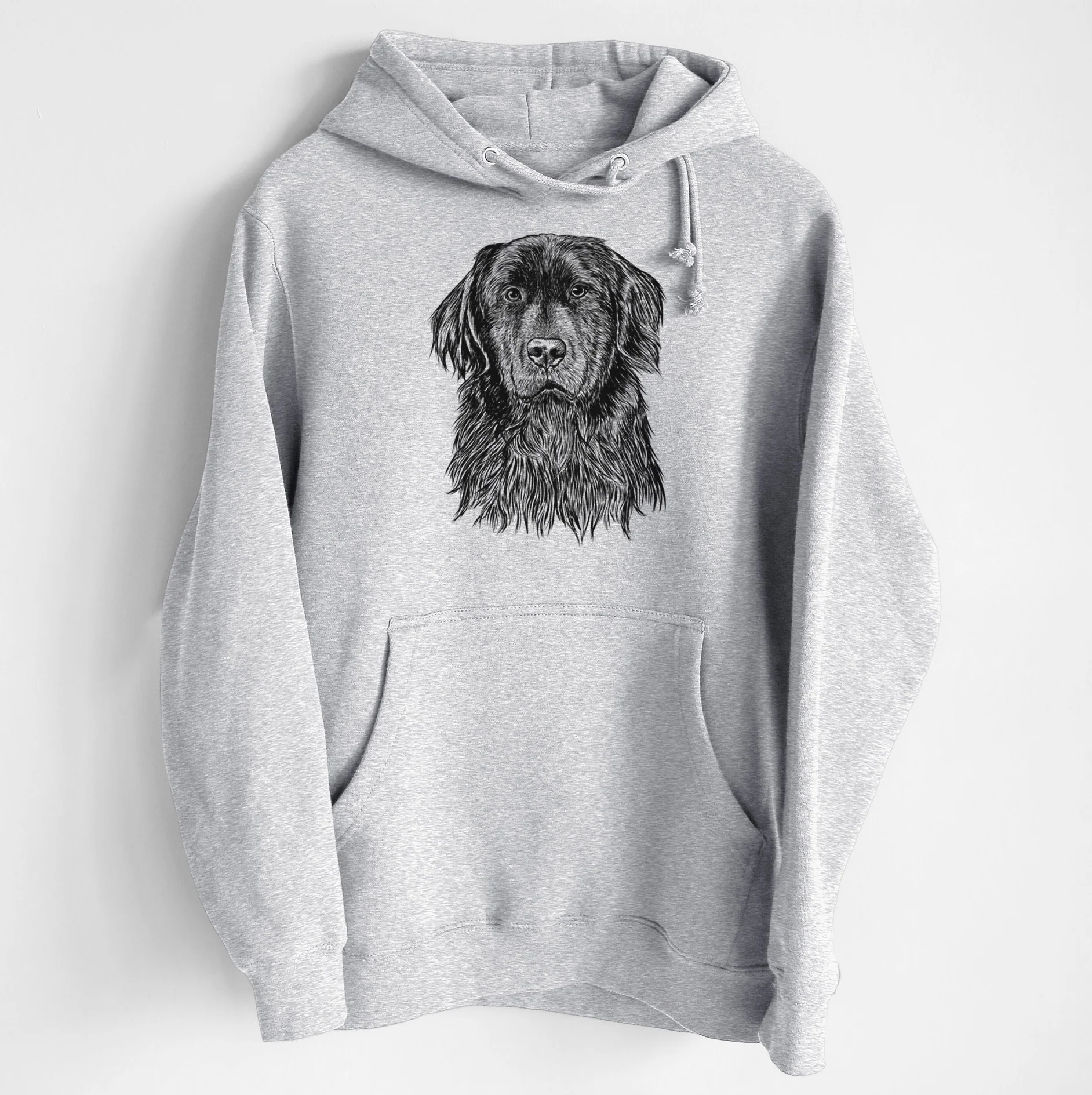 Jinx the Newfoundland- Heavyweight Fleece Hoodie - Image 6