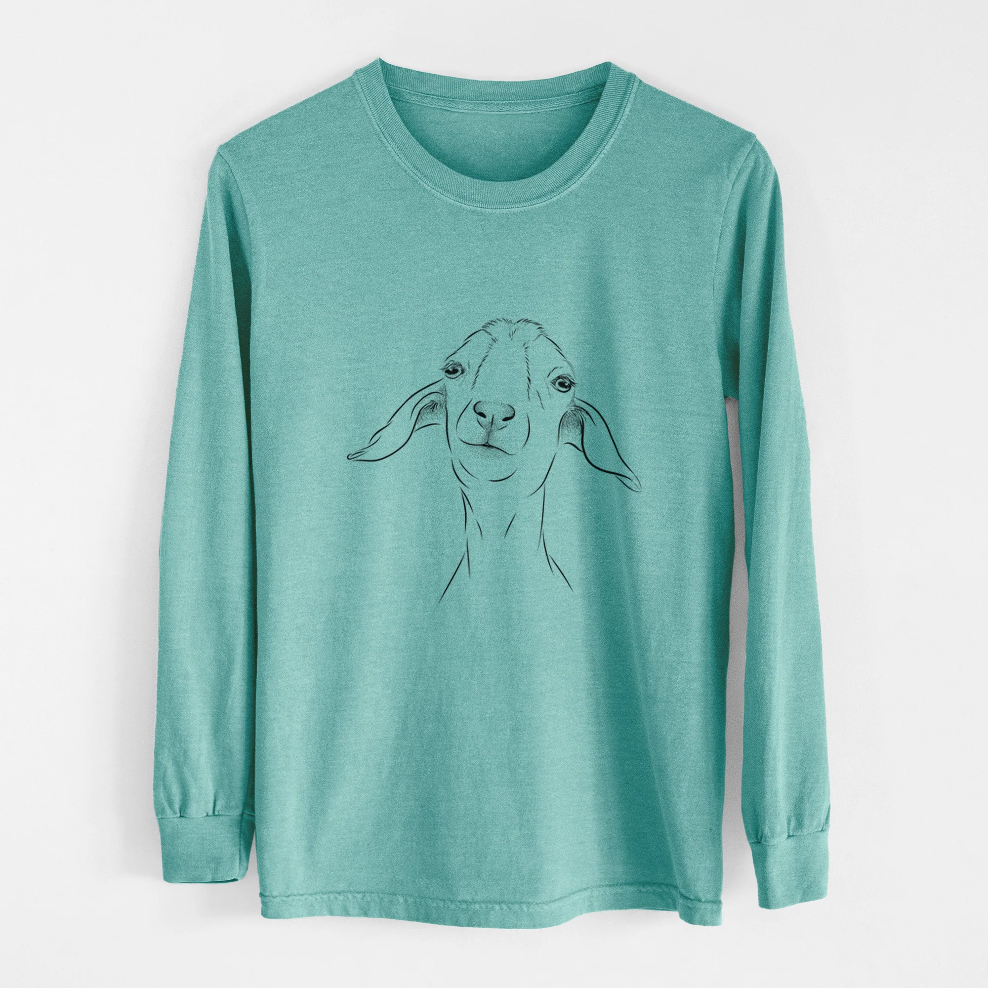 Bare Kara Dune the Spanish Boer Goat - Heavyweight 100% Cotton Long Sleeve