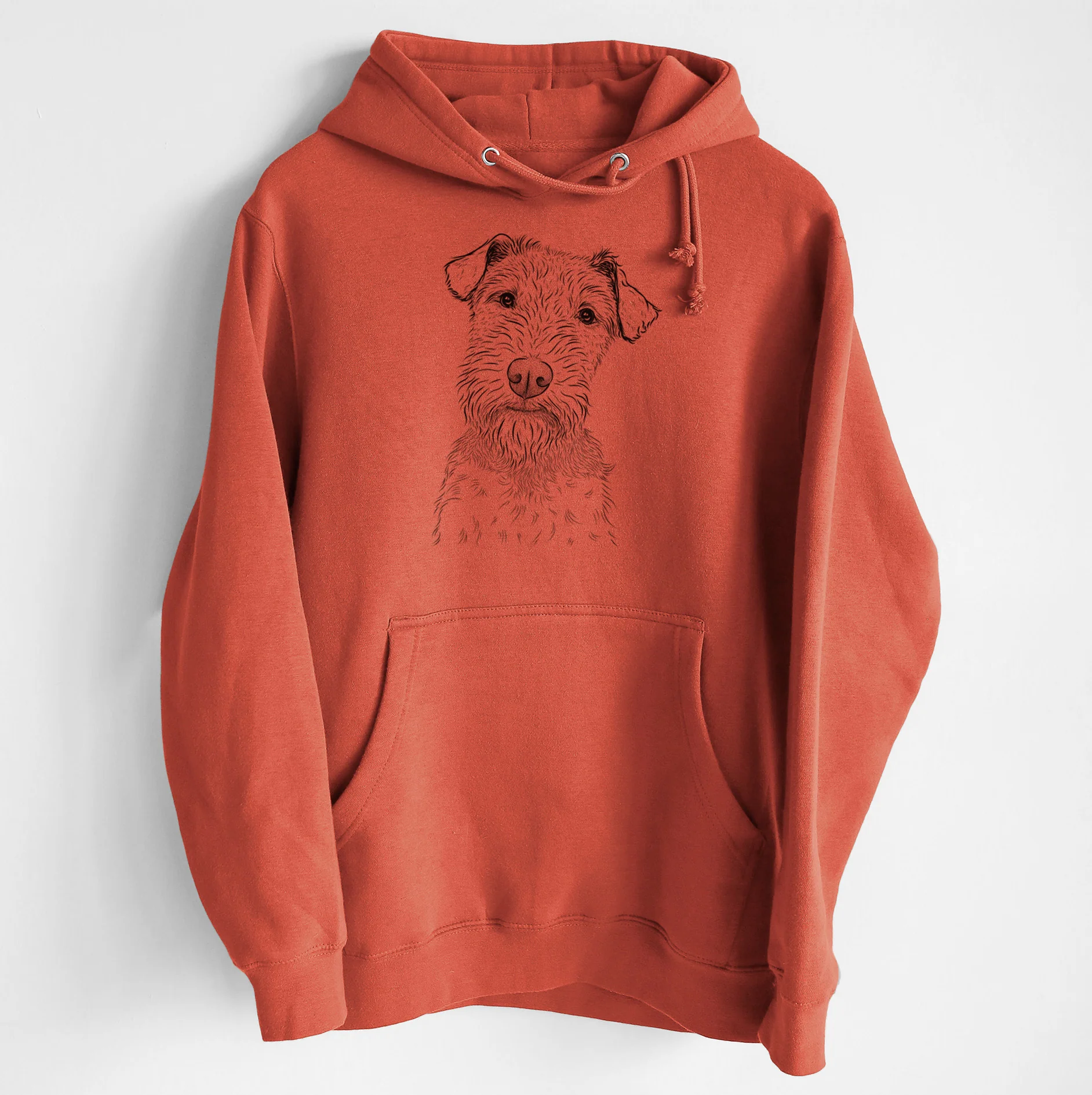 Kiara the Welsh Terrier- Heavyweight Fleece Hoodie