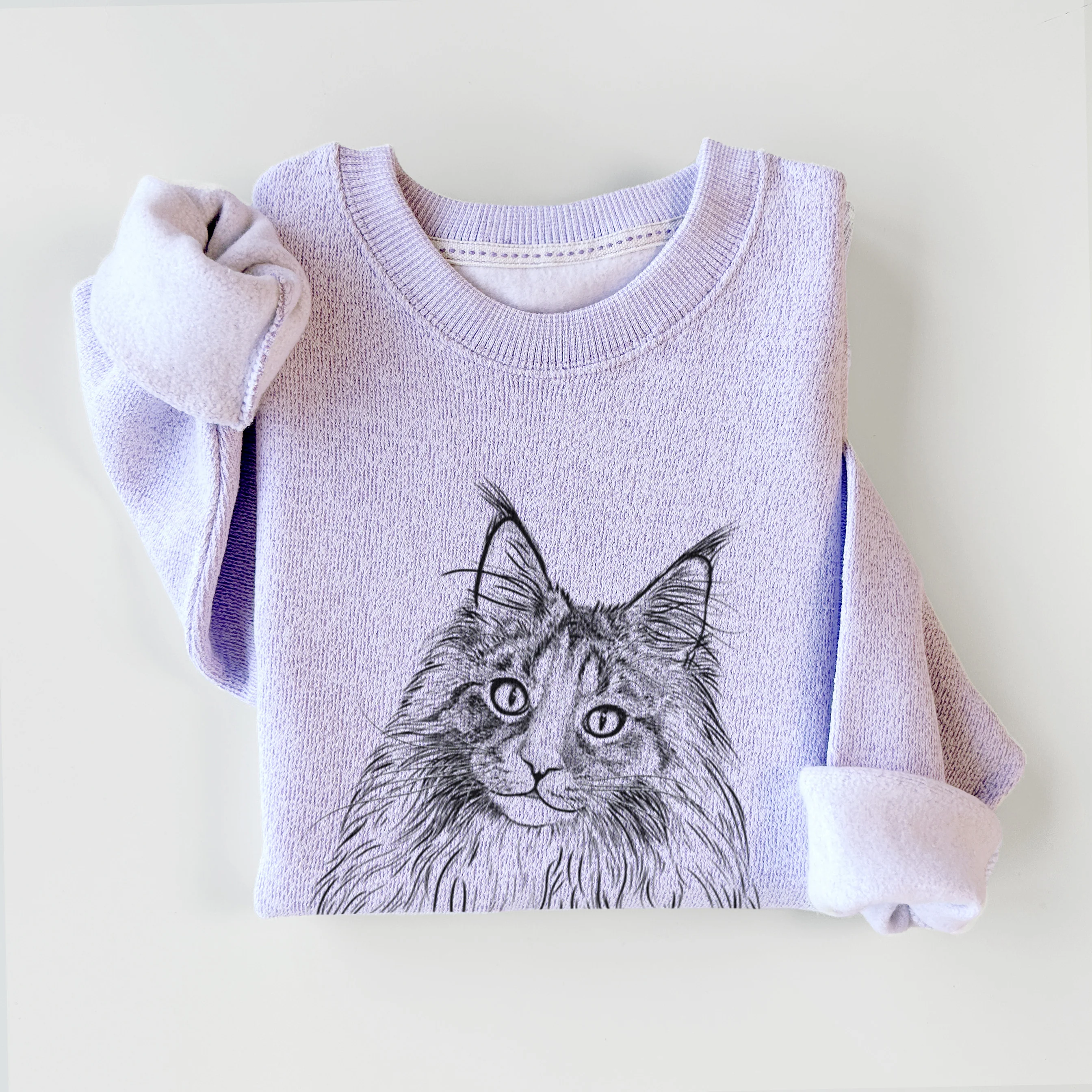 Kiki the Maine Coon Cat - Knit Sweatshirt - Image 7