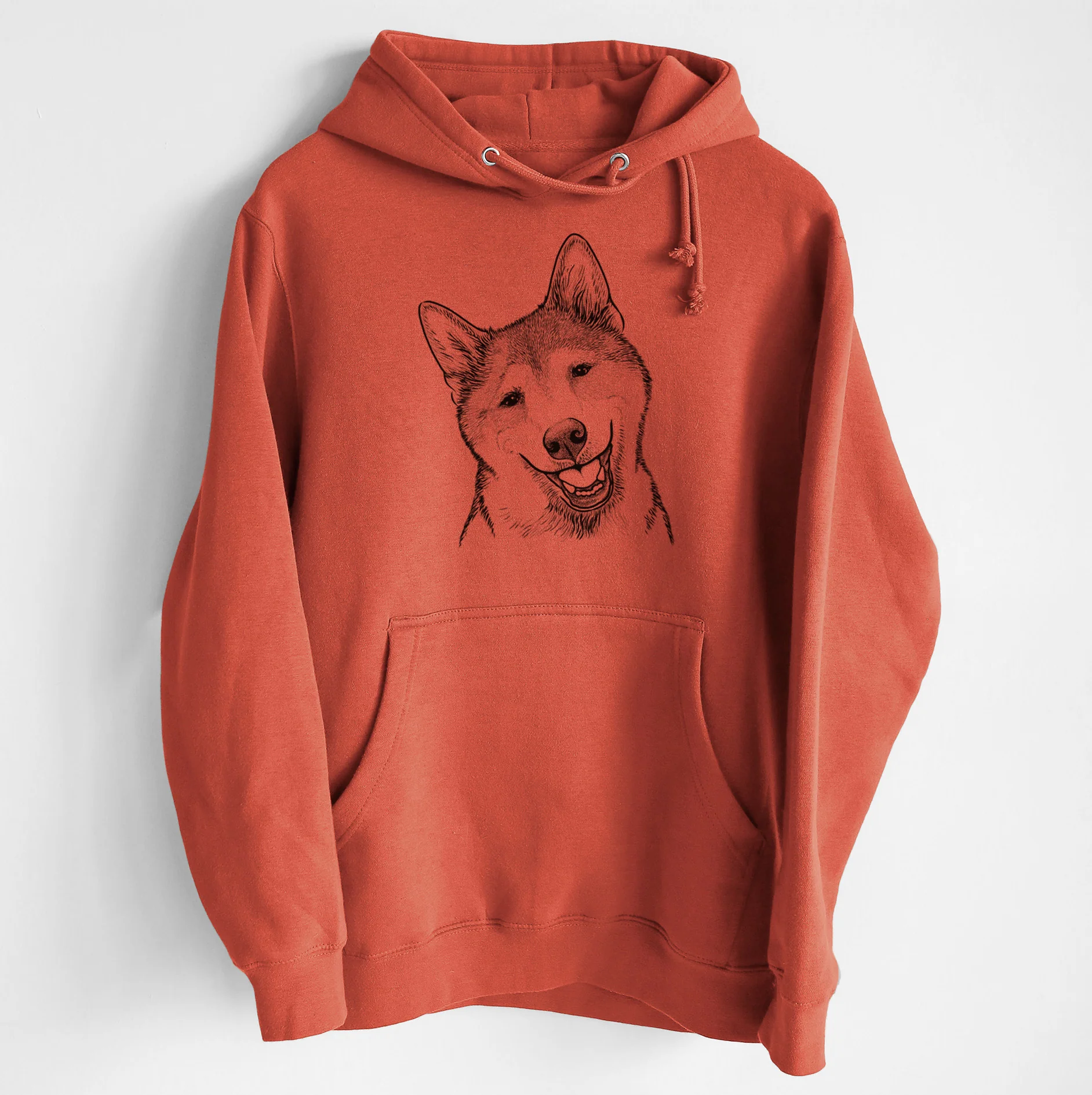 Koby the Shiba Inu- Heavyweight Fleece Hoodie