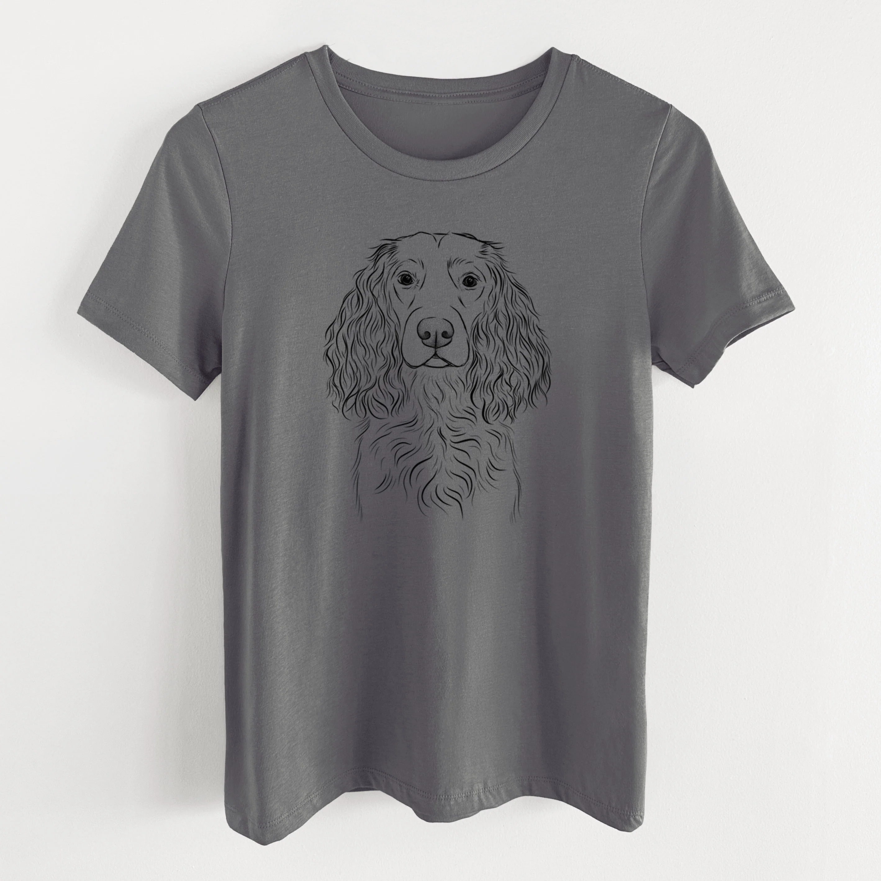 Bare Landry the Boykin Spaniel - Women's Lightweight Relaxed Fit 100% Cotton Crewneck - Image 16