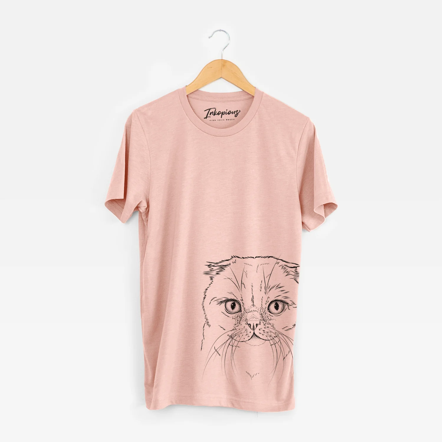 Bare Lina the Exotic Fold Cat - Unisex Crewneck - Image 17