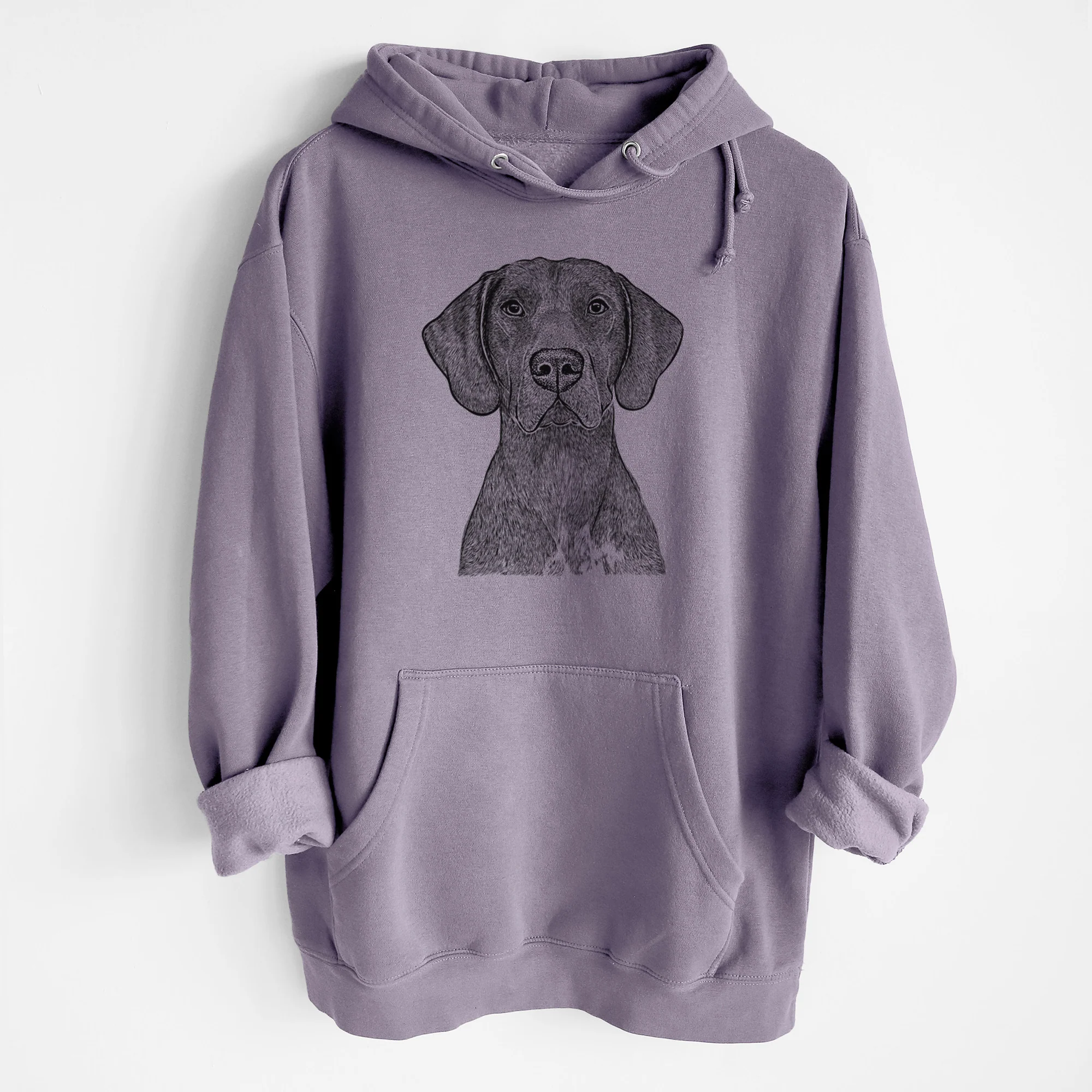Lucifer the German Shorthaired Pointer- Heavyweight Fleece Hoodie - Image 8