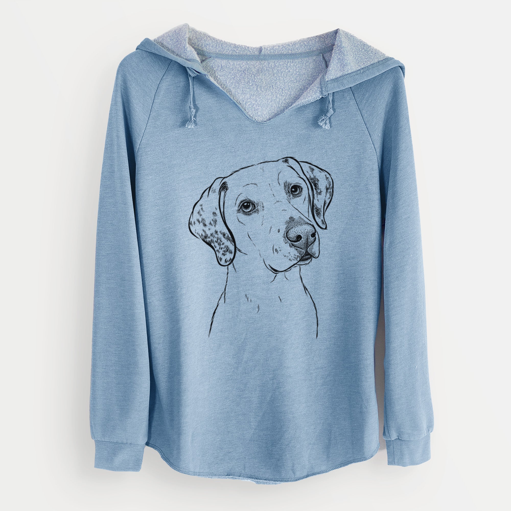 Bare Lucky the Dalmatian - Cali Wave Hooded Sweatshirt - Image 8
