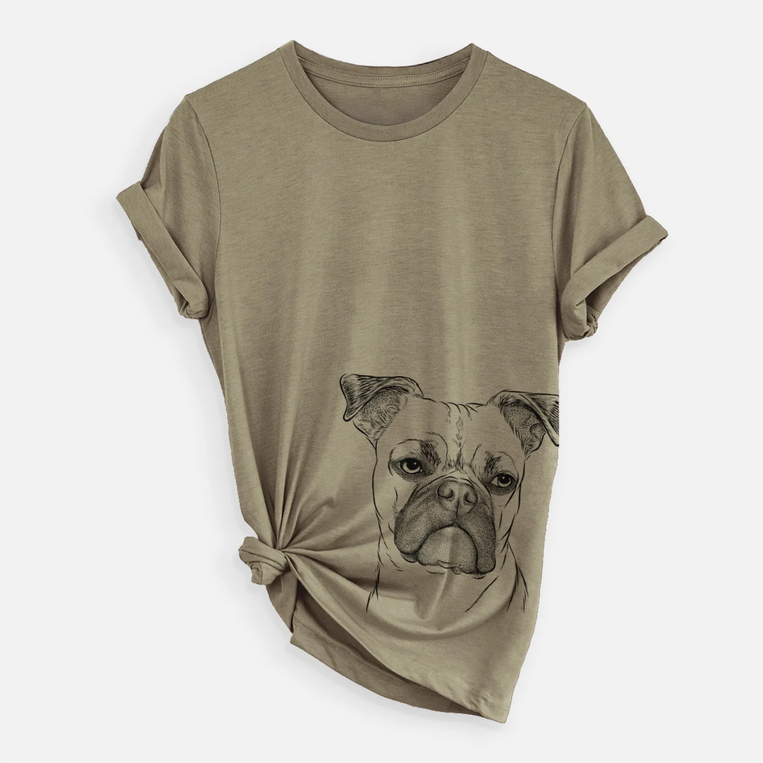 Bare Mack the Bugg (Boston Terrier/Pug) - Unisex Crewneck - Image 11