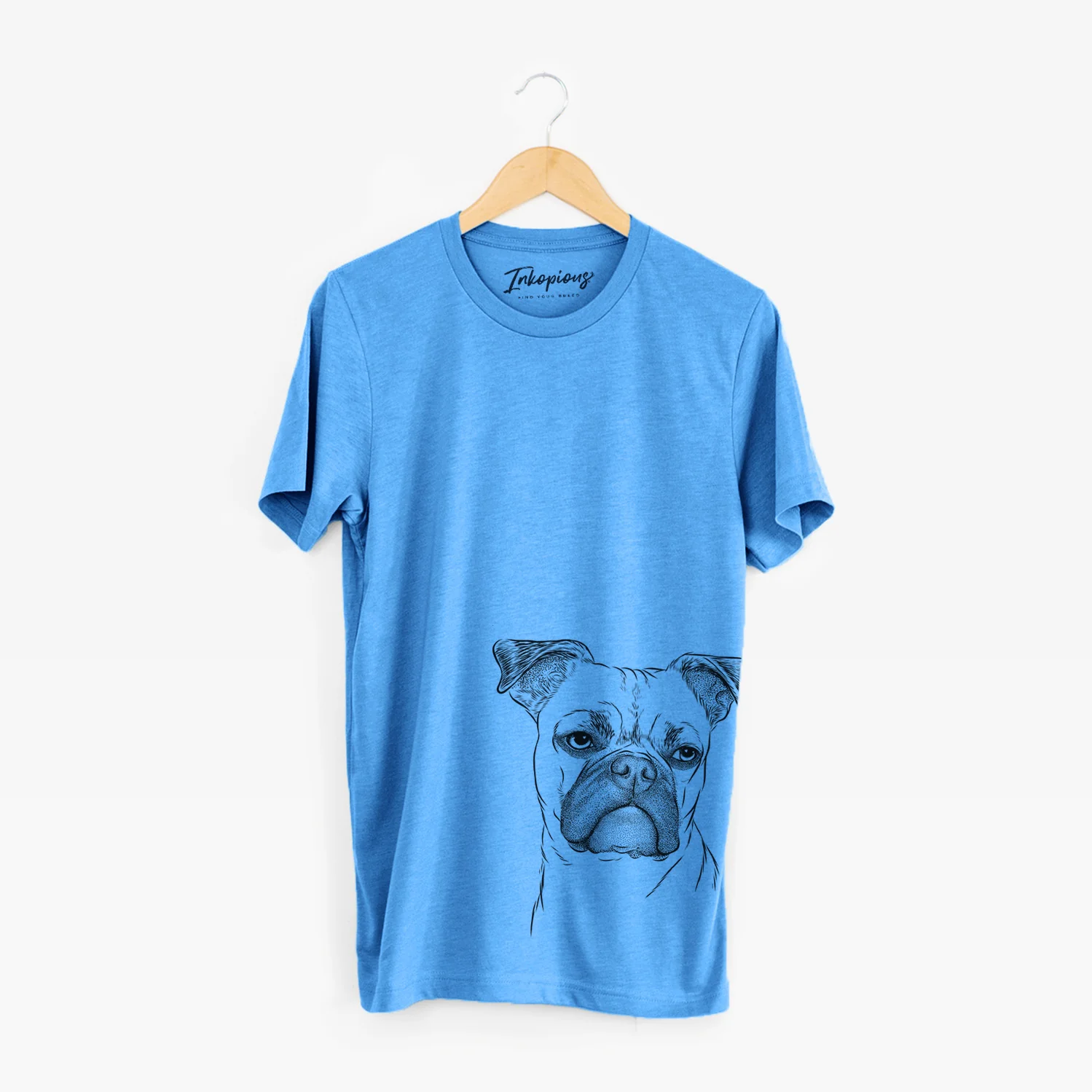 Bare Mack the Bugg (Boston Terrier/Pug) - Unisex Crewneck - Image 12