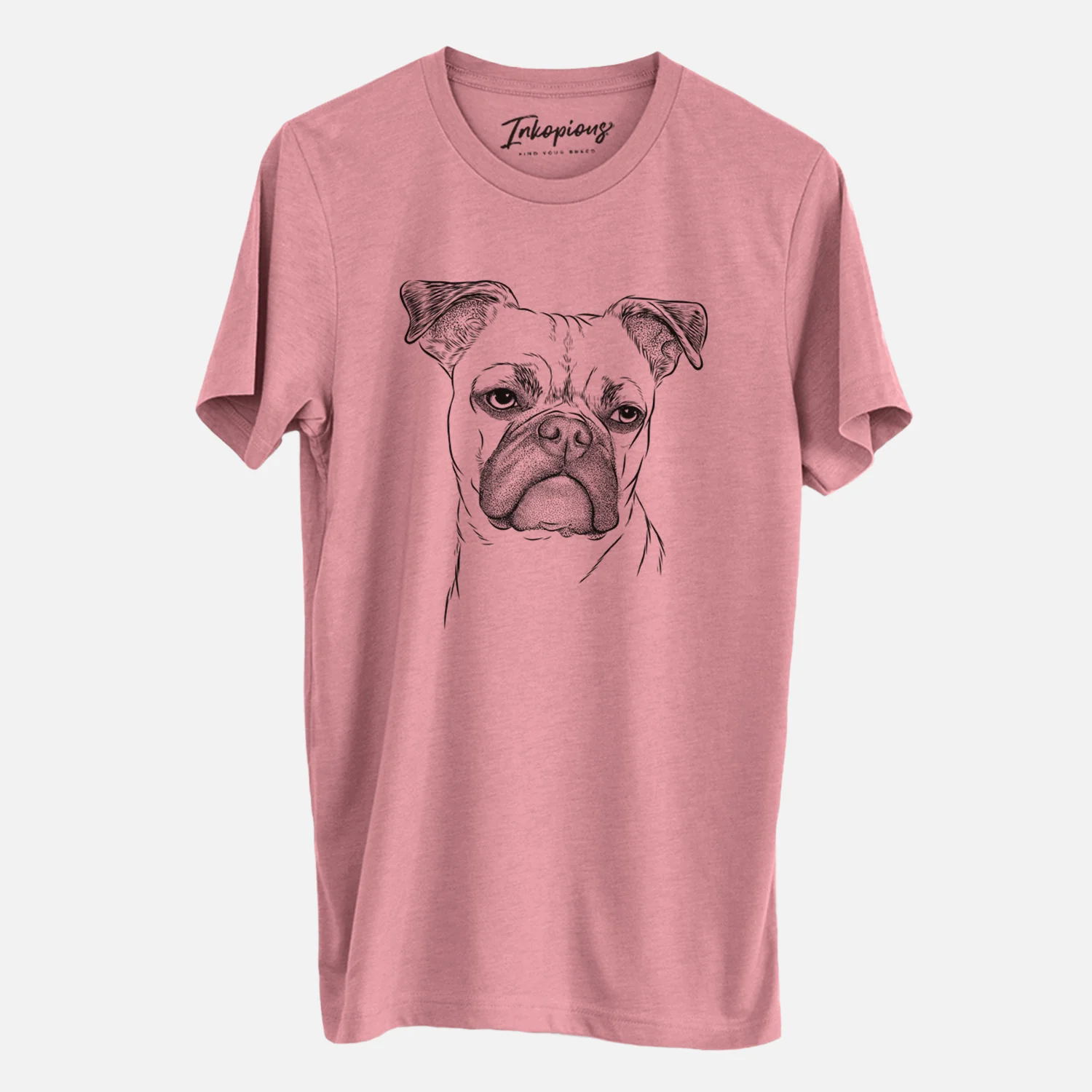 Bare Mack the Bugg (Boston Terrier/Pug) - Unisex Crewneck - Image 6