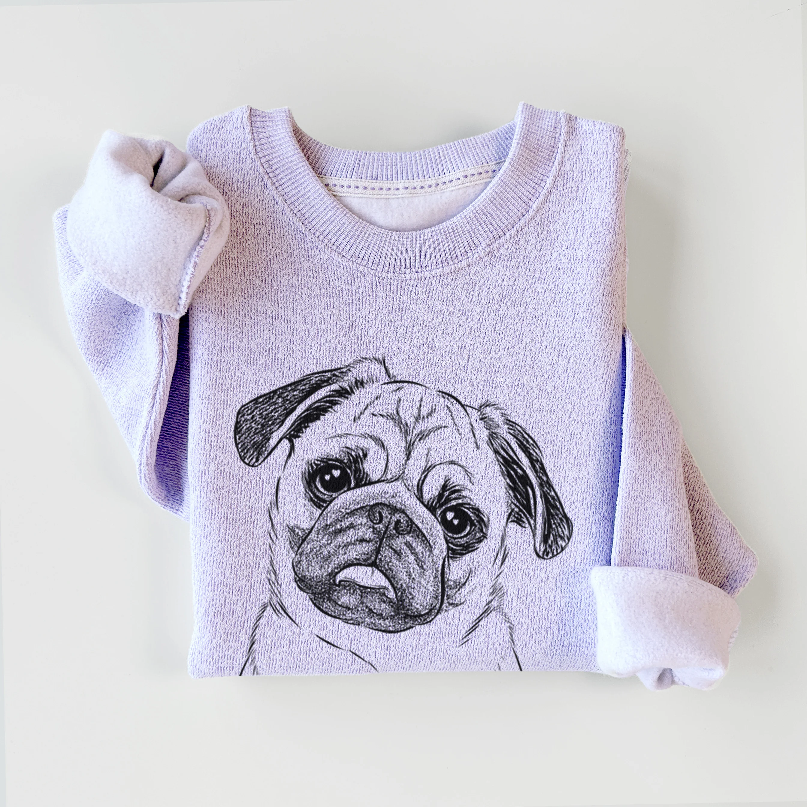 Macy the Pug - Knit Sweatshirt - Image 7