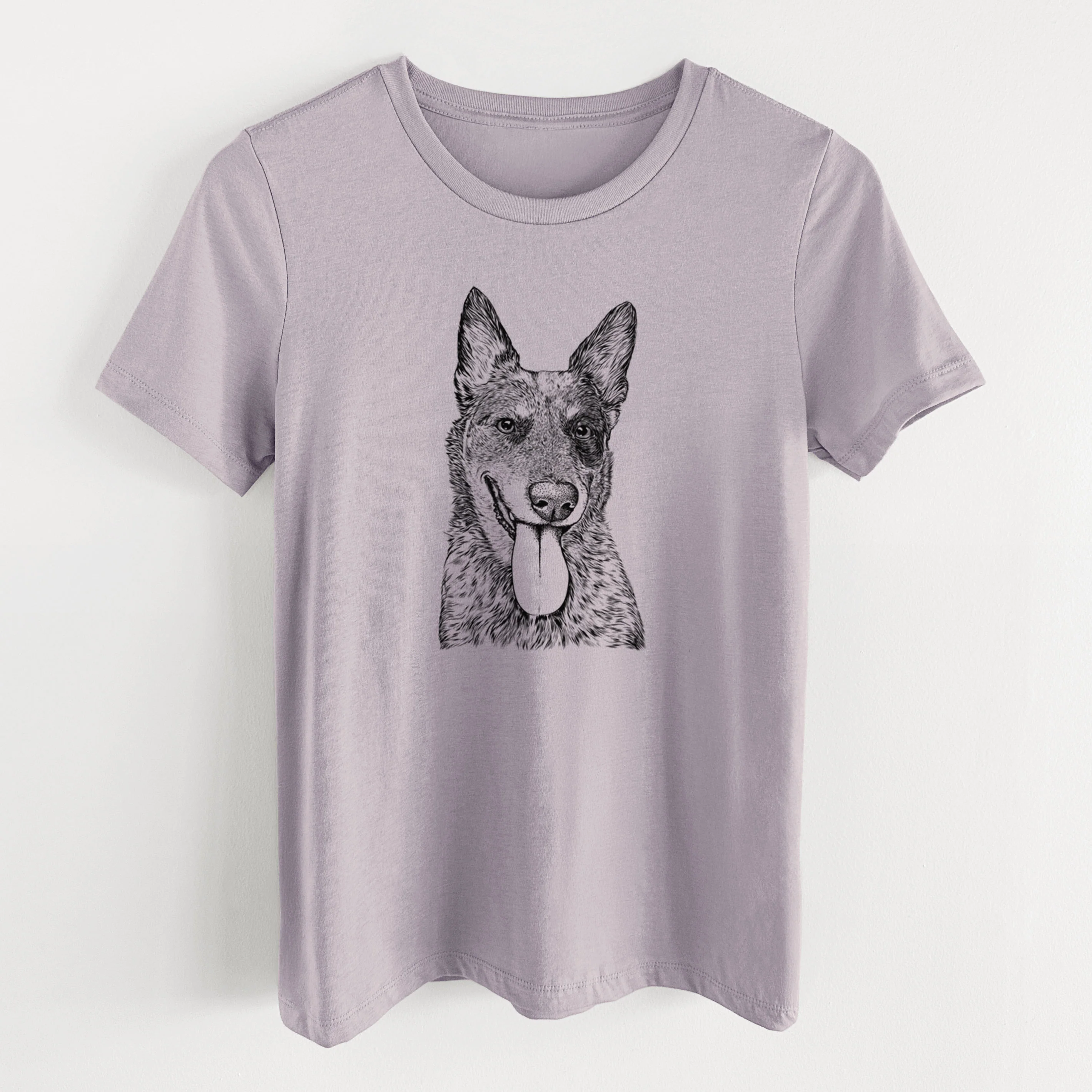 Bare Madison the Blue Heeler - Women's Lightweight Relaxed Fit 100% Cotton Crewneck