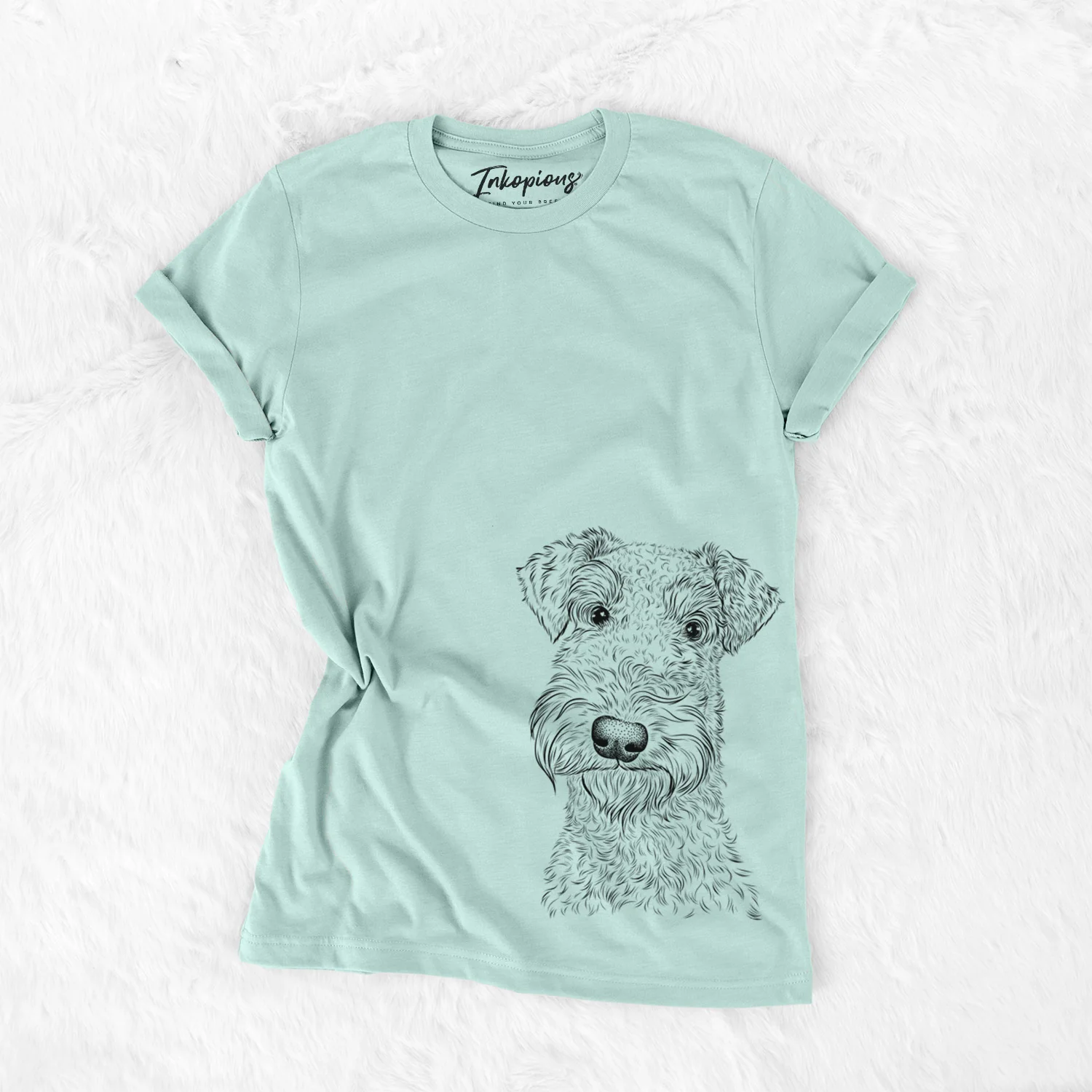 Bare Roc Haven Maggie May the Airedale Terrier - Unisex Crewneck - Image 13