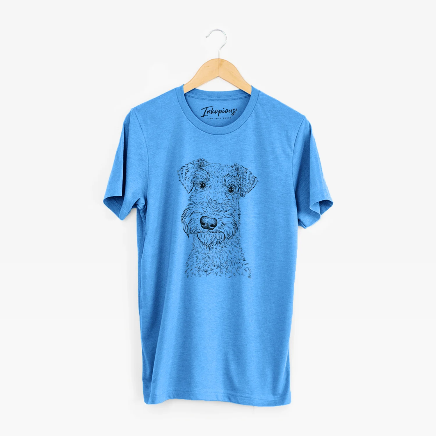 Bare Roc Haven Maggie May the Airedale Terrier - Unisex Crewneck - Image 4