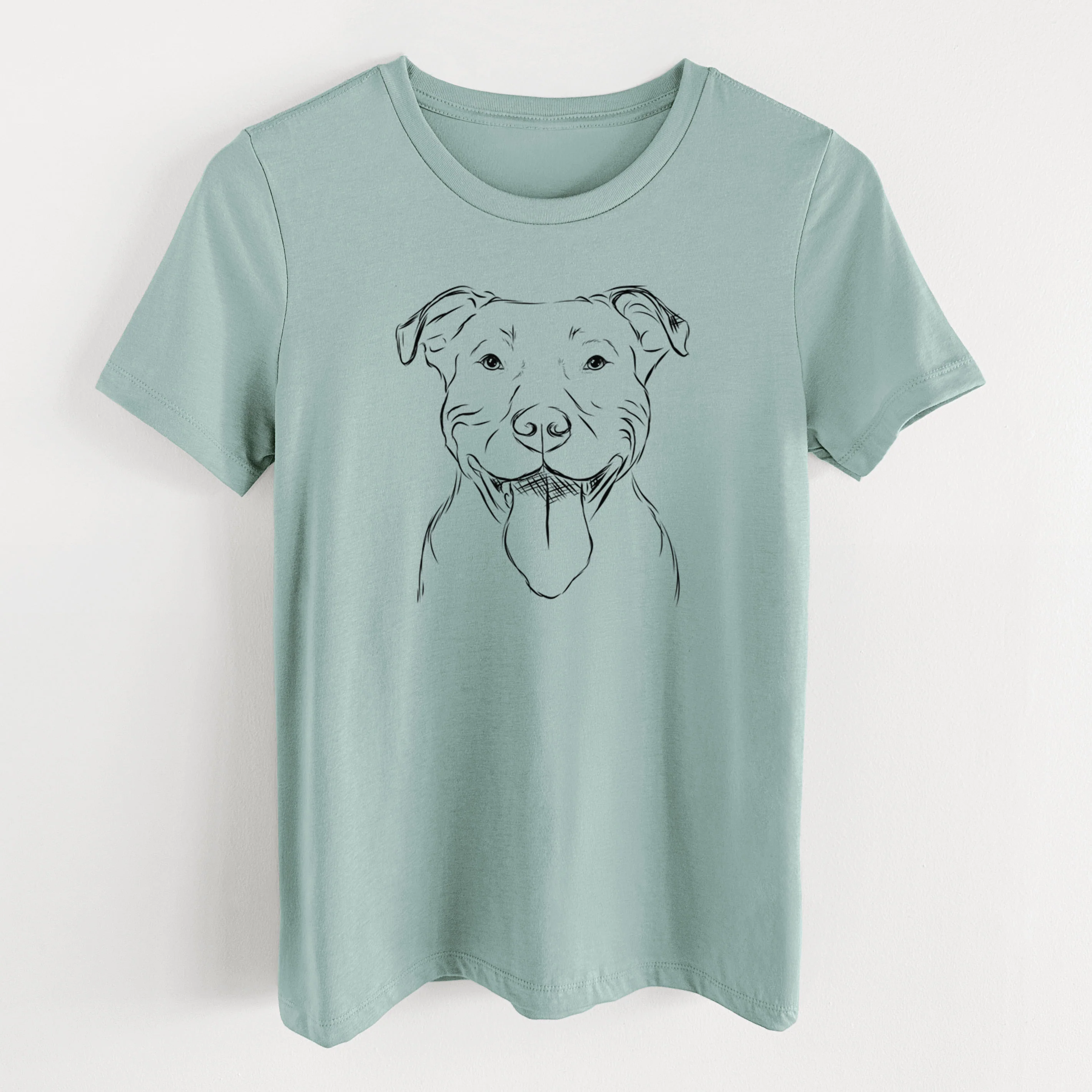 Bare Major the Pitbull - Women's Lightweight Relaxed Fit 100% Cotton Crewneck - Image 10
