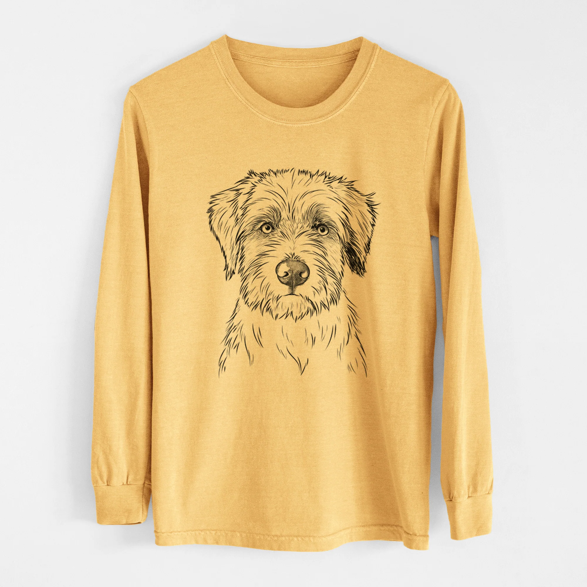 Bare Marek the Bernedoodle - Heavyweight 100% Cotton Long Sleeve - Image 6
