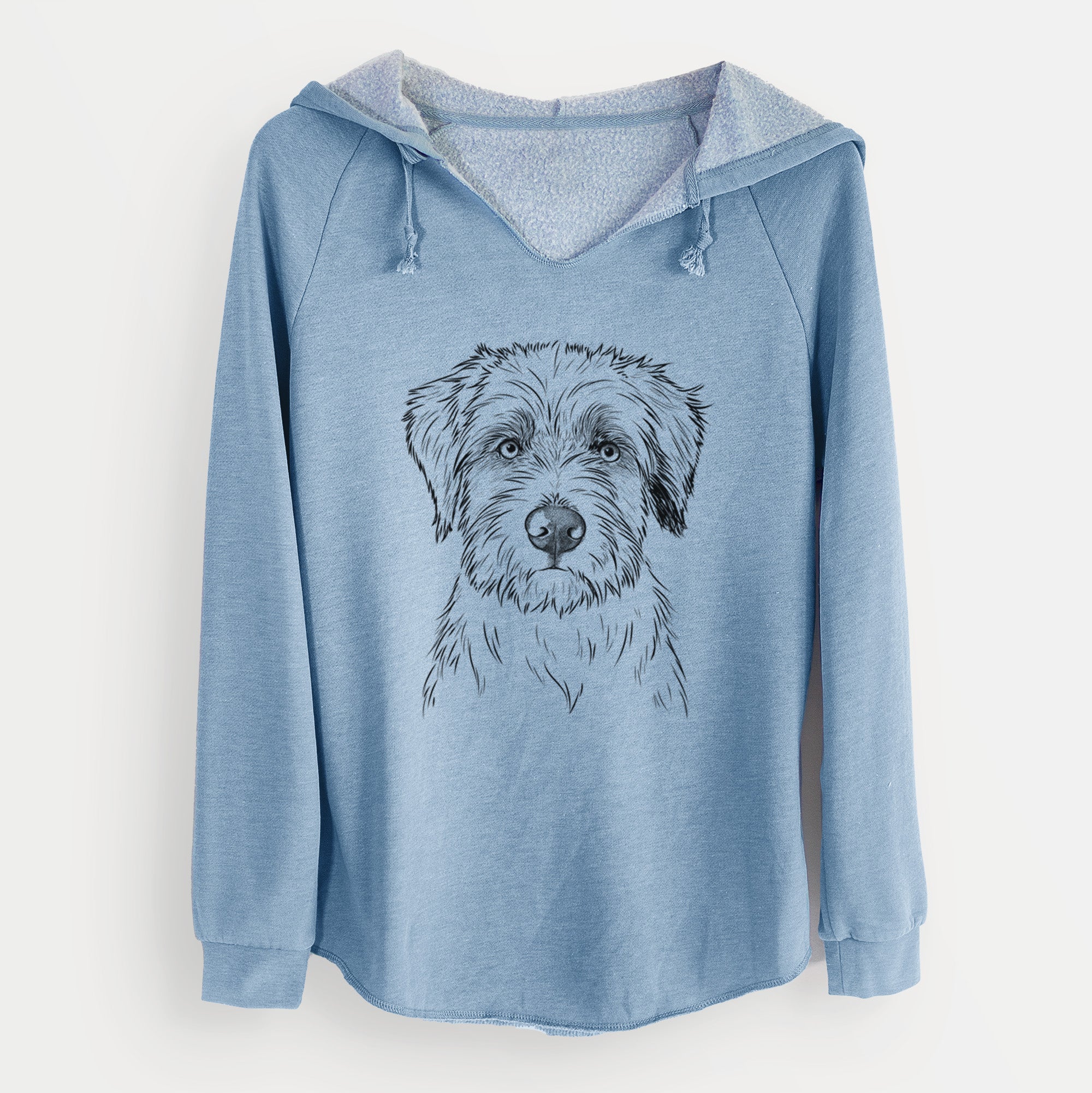 Bare Marek the Bernedoodle - Cali Wave Hooded Sweatshirt - Image 8