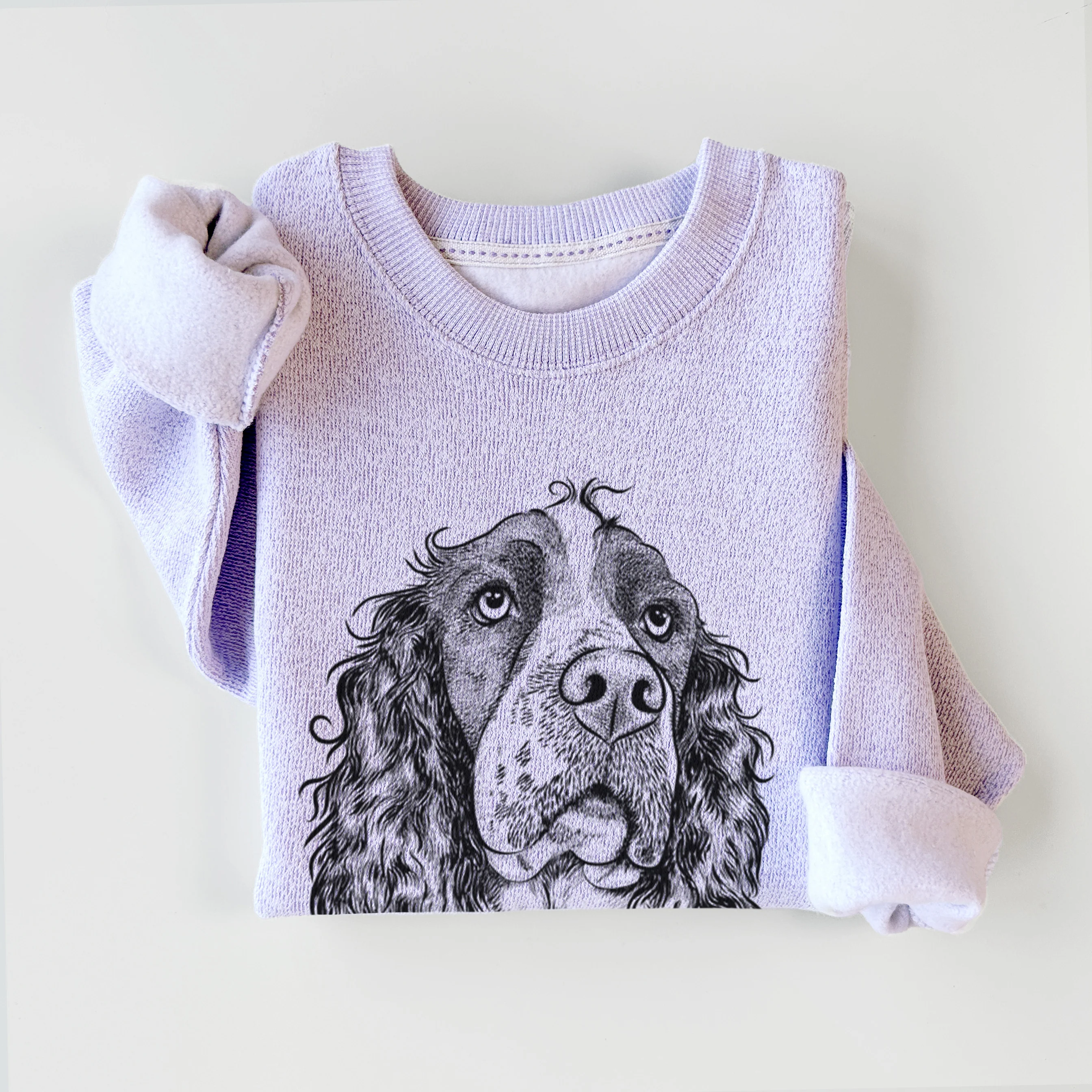 Millie Mae the English Springer Spaniel - Knit Sweatshirt - Image 7